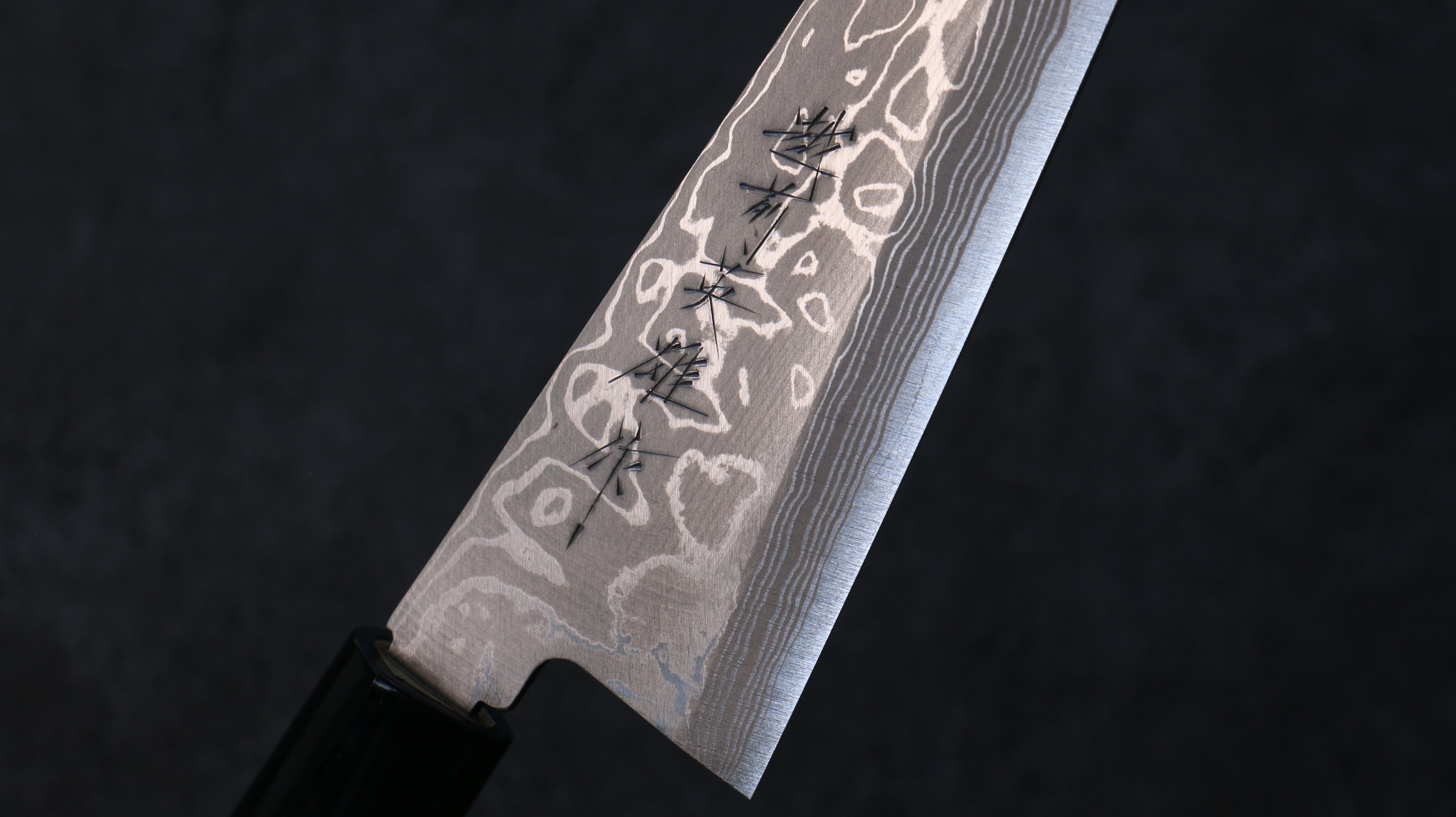 Premium Hideo Kitaoka Blue Steel No.2 Damascus Boning Knife 150mm - Magnolia Wood Handle - Japanese Honesuki for Poultry & Meat Cutting - Perfect for Chefs & Home Cooking