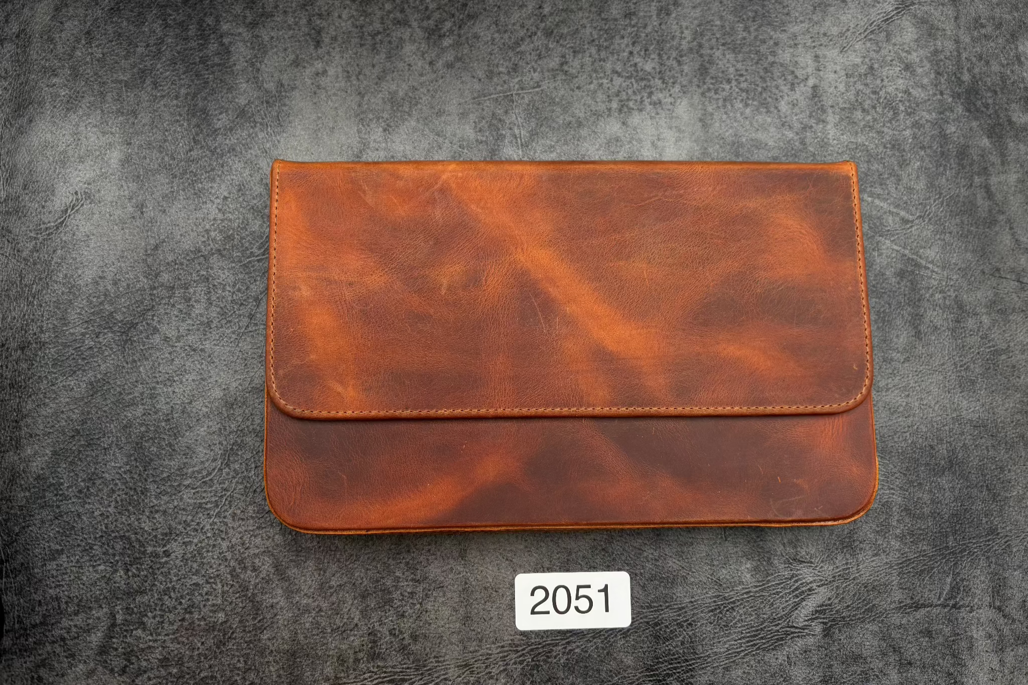 Premium Leather Magnum Opus 12-Slot Hard Pen Case with Removable Tray - Multiple Colors (2051) - Perfect for Fountain Pen Collectors, Calligraphy Artists & Office Professionals