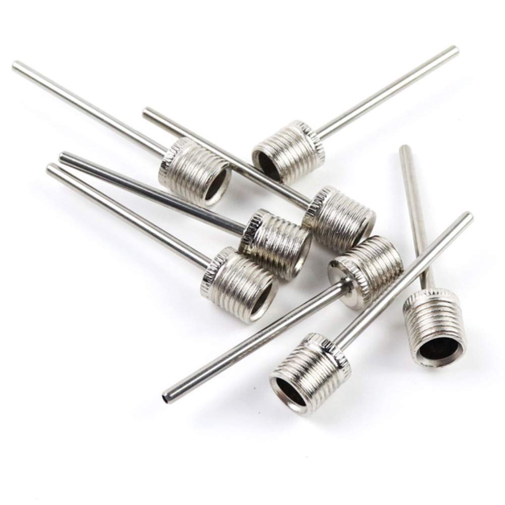 10-Piece Inflating Air Metal Needle Set for Football, Basketball & Bike Tires - Durable Pump Inflator Pins for Sports Equipment and Cycling Accessories - Perfect for Home, Gym, and Outdoor Use