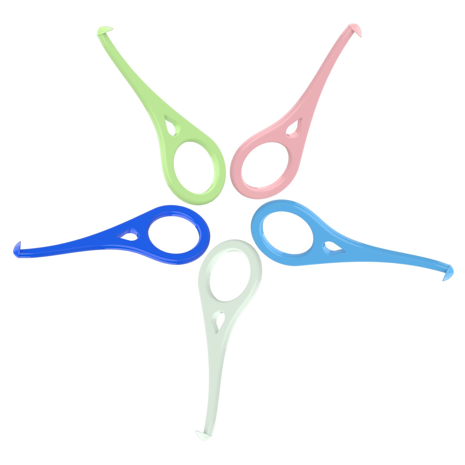ARGOMAX - 5-Pack Invisible Braces Removal Tool Set for Aligners, Retainers, Dentures & Trays | Orthodontic Accessories for Easy Removal | Perfect for Travel, Home & Dental Care (Multicolor)