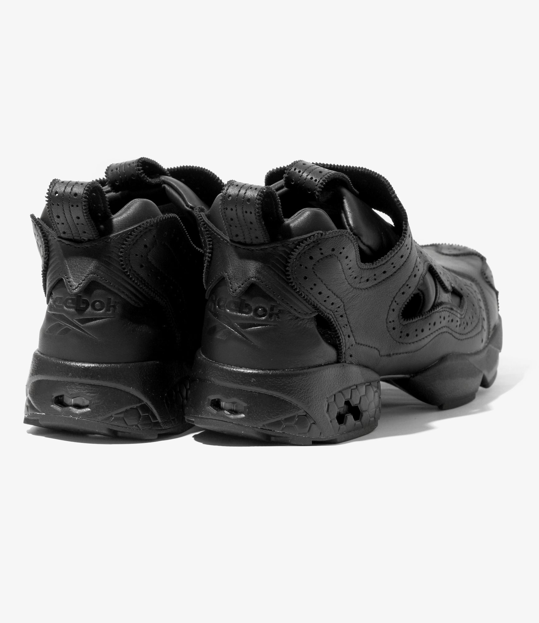 Reebok InstaPump Fury '94 Black Leather Sneakers - Retro Running Shoes for Men & Women | Perfect for Casual Wear, Gym & Street Style