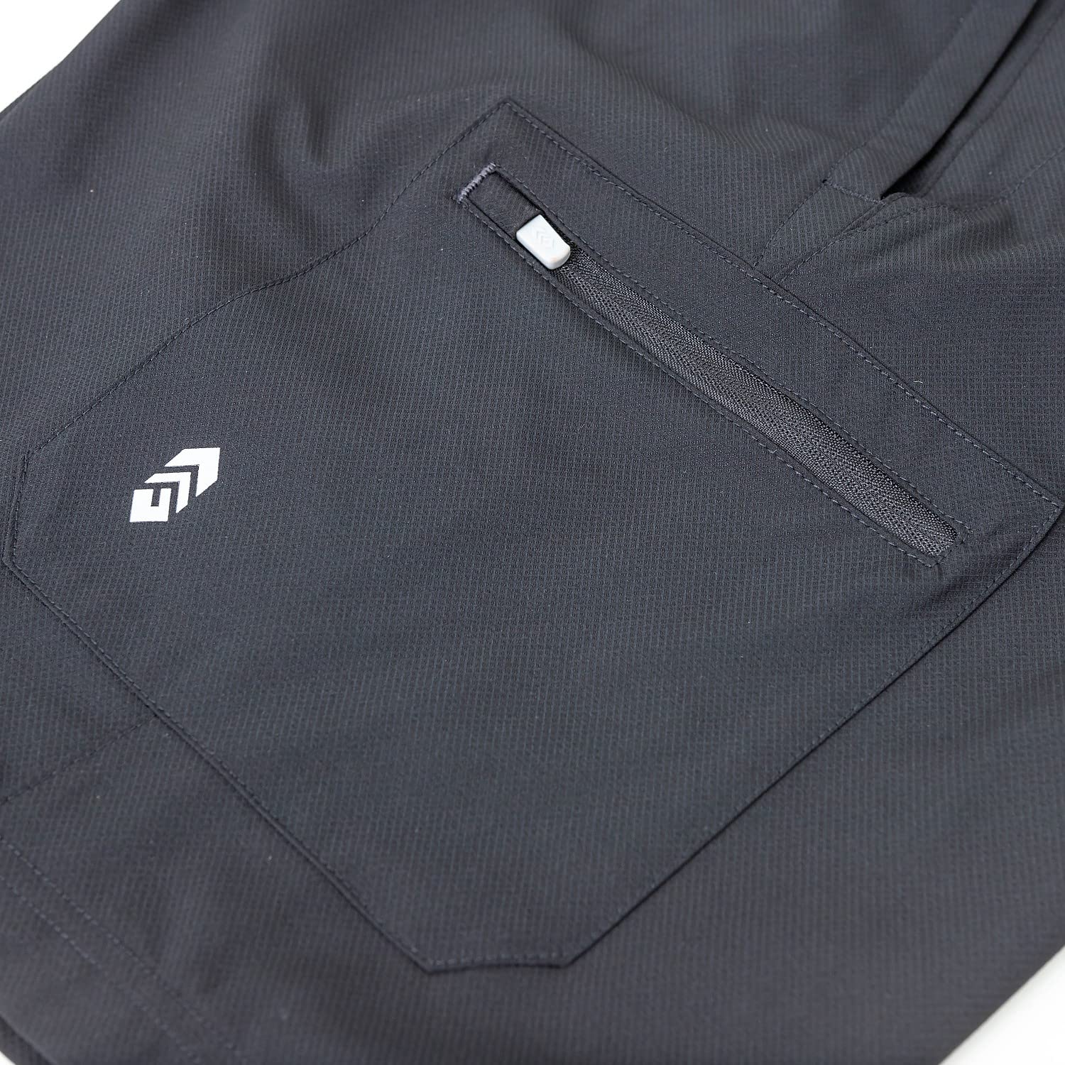 Free Country Men's Tech Stretch Short II - Breathable Quick-Dry Athletic Shorts for Running, Gym & Outdoor Activities | Comfortable Stretch Fabric with Pockets