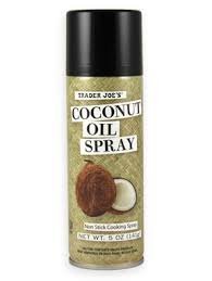 Trader Joe's Organic Coconut Oil Non-Stick Cooking Spray - 2 Pack (16 oz Each) for Baking, Frying & Healthy Cooking