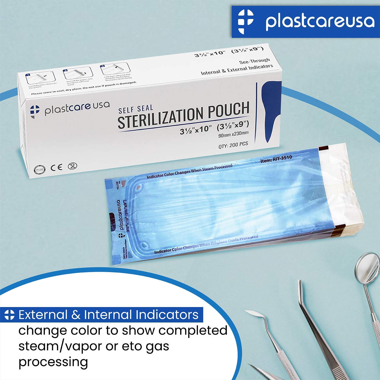 2000 Sterilization Pouches 3.5