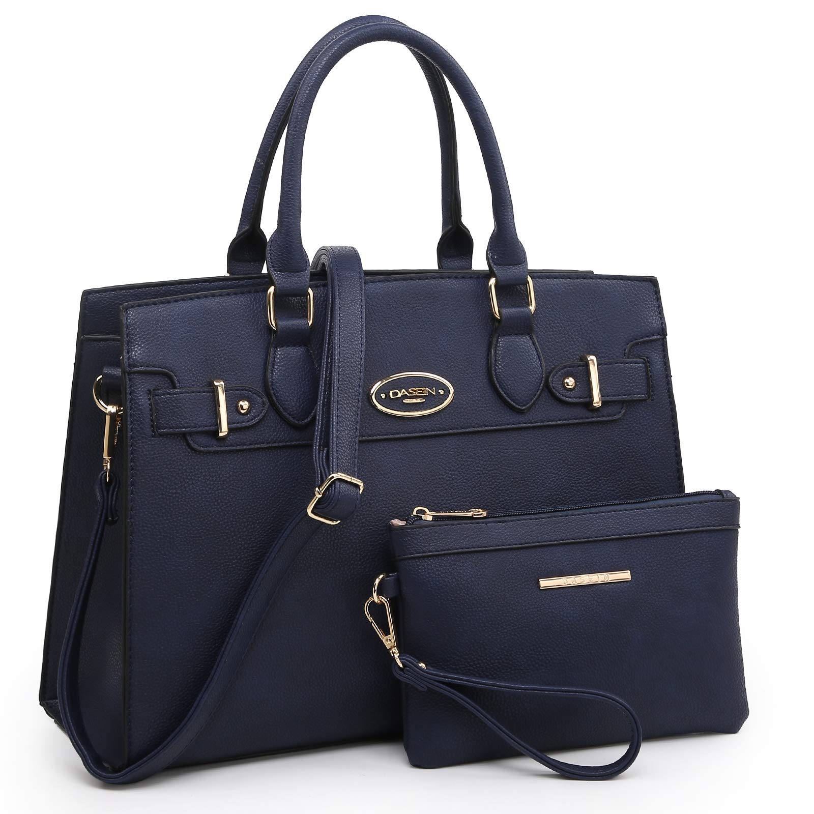 Stylish Dasein Women's Handbags & Purses - Fashionable Shoulder Bag, Top Handle Satchel Tote Work Bag with Matching Clutch | Perfect for Office, Travel & Everyday Use