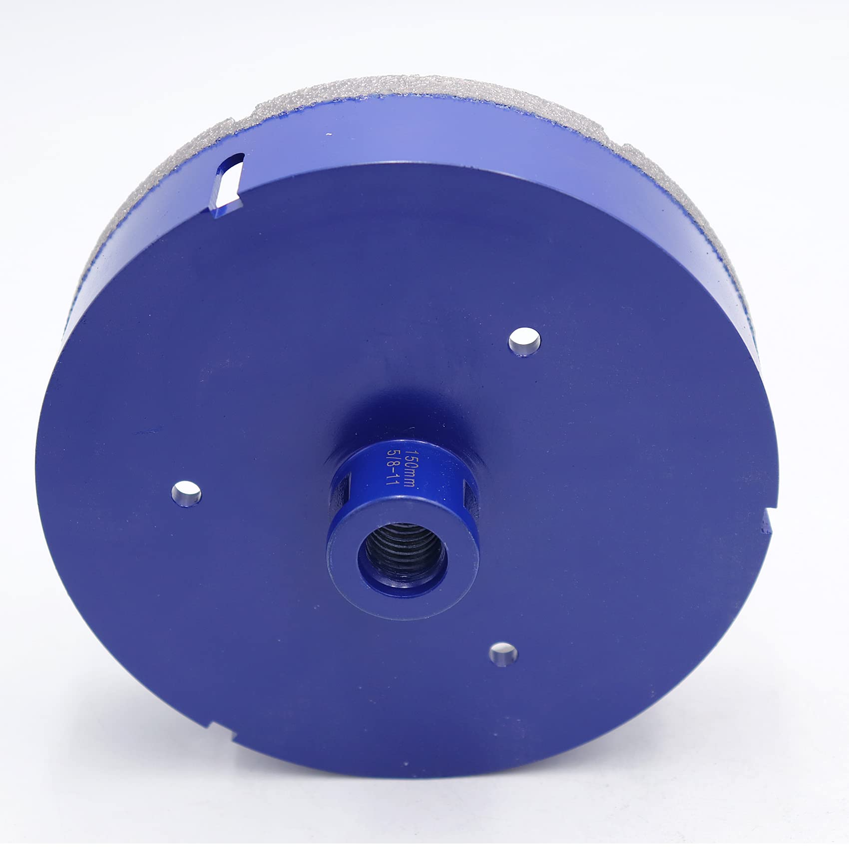 6 Inch Dry Diamond Hole Saw for Porcelain, Ceramic Tile, Marble & Brick - Vacuum Brazed Core Drill Bit (150mm) - Perfect for Bathroom Renovation, Kitchen Backsplash & Masonry Work