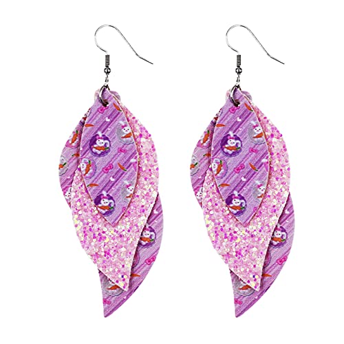 Trendy Women's Stud Earrings - Fashionable Easter Jewelry for Ladies | Creative & Stylish Design | Perfect for Easter Gifts, Parties & Daily Wear | JKRED118 (One Size)