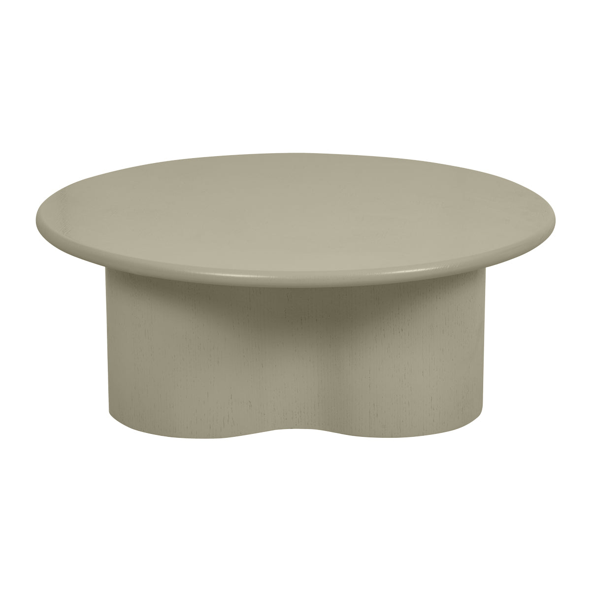 Modern Artie Wave Coffee Table - Mid Century Design, Glass Top & Wood Base - Perfect for Living Room, Lounge, or Office Decor