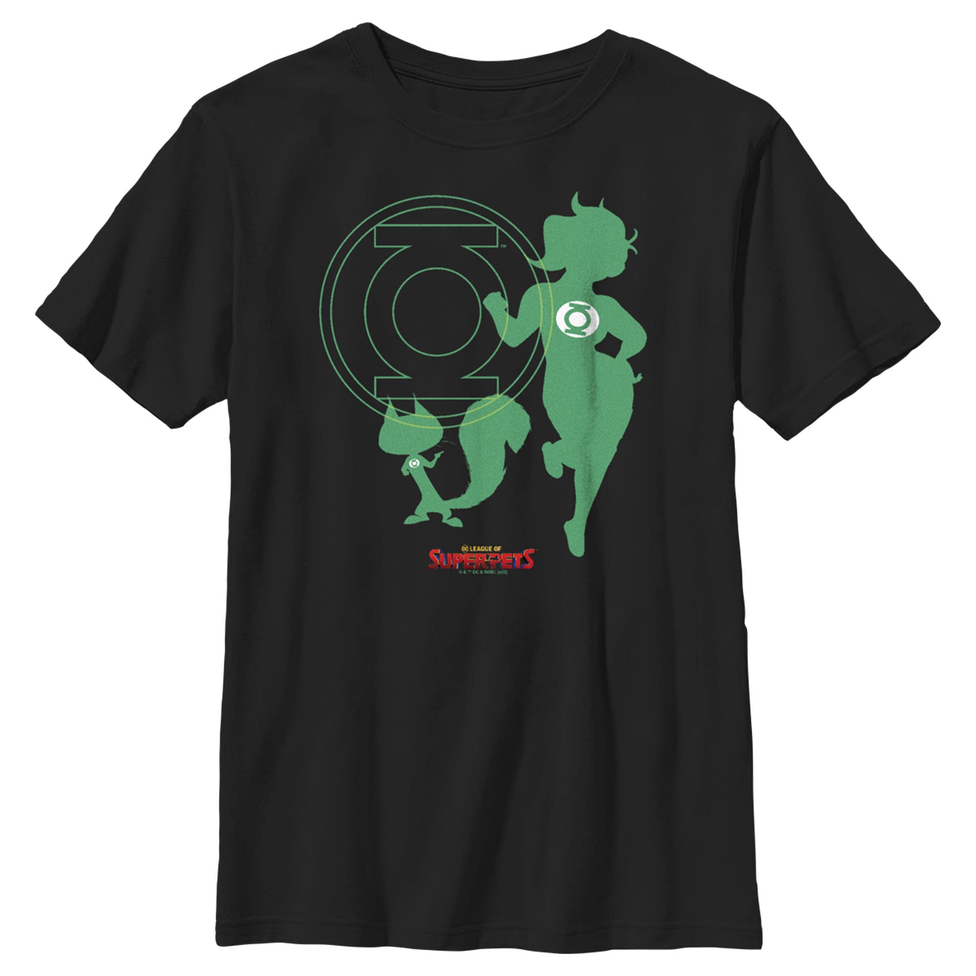 Boys DC Super-Pets Green Lantern T-Shirt for Kids & Play