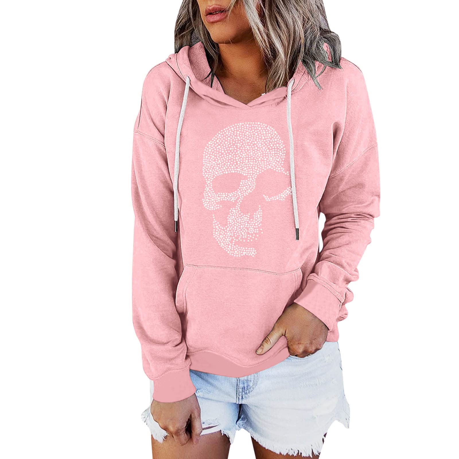 Halloween Skeleton Bat Hoodie - Glow in The Dark Crop Top Sweatshirt Costume for Women & Men | Perfect for Halloween Parties, Cosplay & Spooky Outfits
