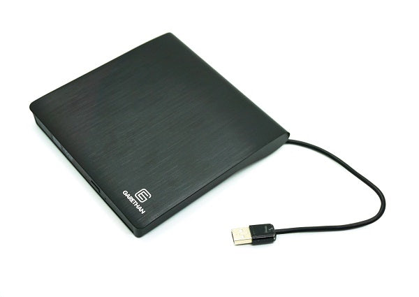 Slim External USB 2.0 DVD RW Drive - 8X Speed for Laptop & Desktop - Perfect for Watching Movies, Burning Discs & Data Backup