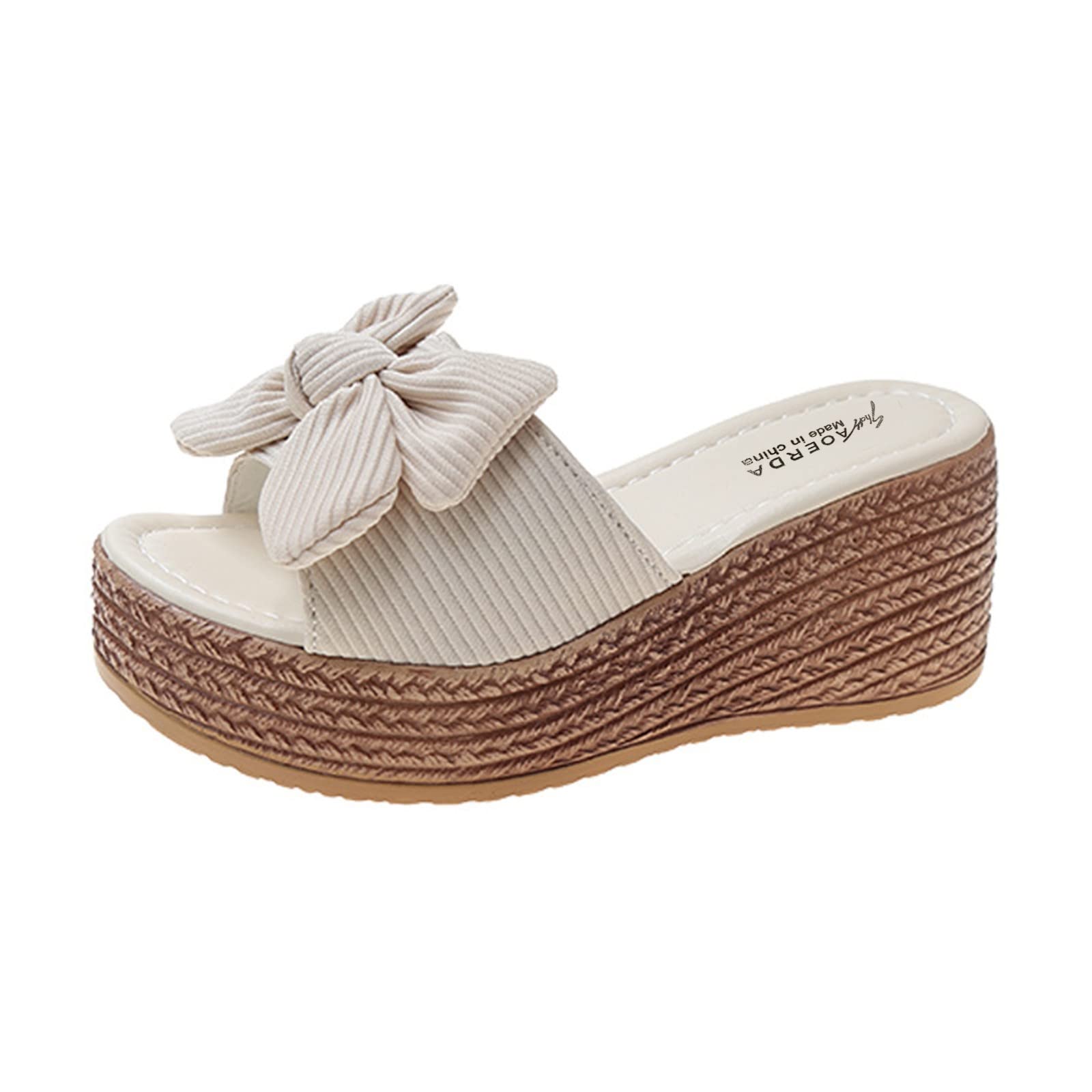 Women's Casual Sandals with Thick Sole - Breathable Wedge Shoes for Outdoor & Leisure | Fashionable Summer Footwear for Walking, Beach, and Everyday Wear