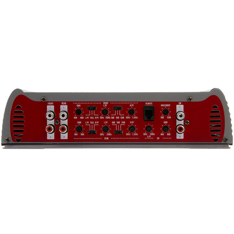 Precision Power TRAX5.2200D 2200W Max (1100W RMS) 5-Channel Class D Car Amplifier - 2 Ohm Stable, High Power for Car Audio Systems, Perfect for Subwoofers & Full-Range Speakers | Ideal for Car Audio Upgrades, Bass Boost & Clear Sound Enhancement