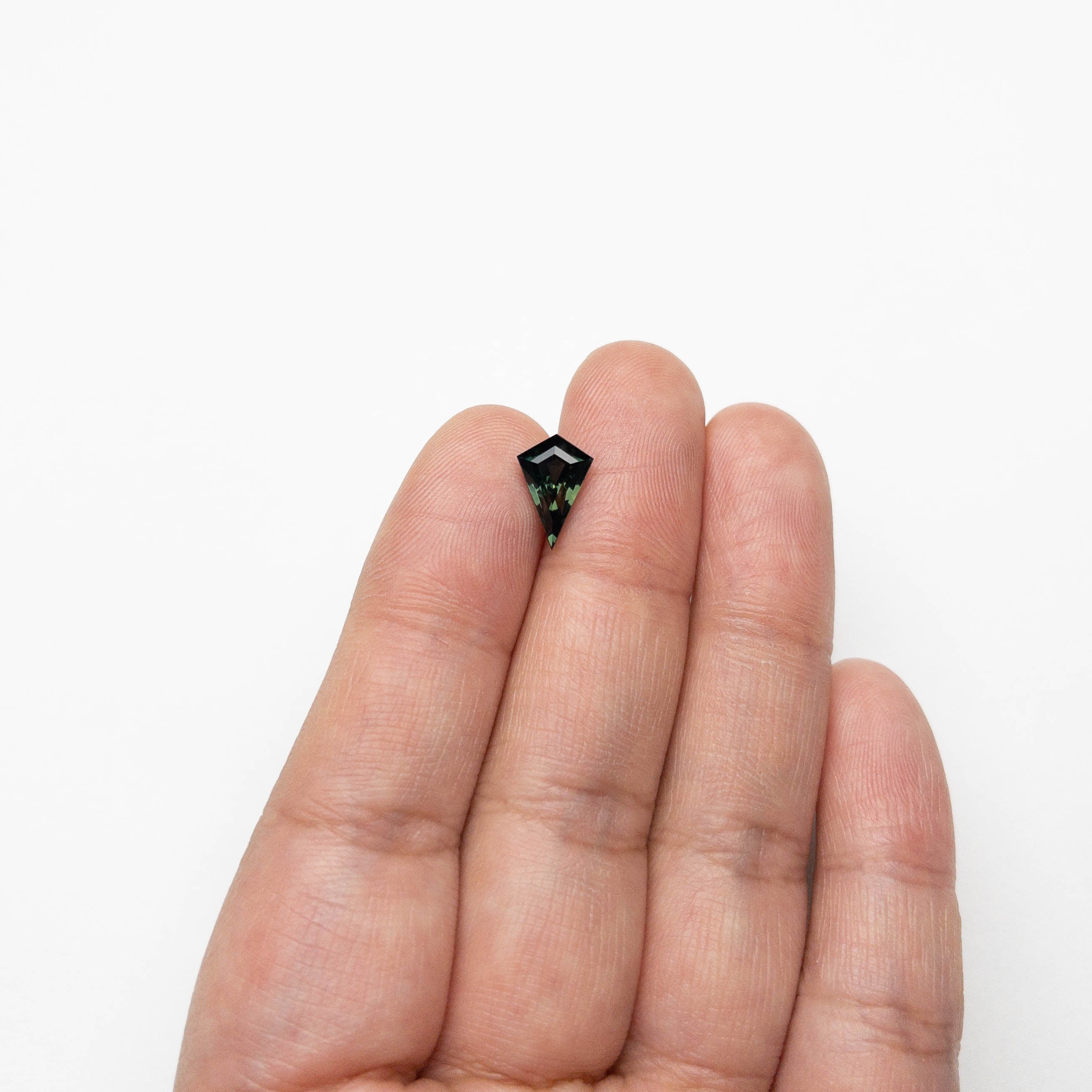 1.99ct Natural Kite Step Cut Blue Sapphire Gemstone - 10.81x7.12x4.56mm for Jewelry Making, Engagement Rings & Unique Gifts