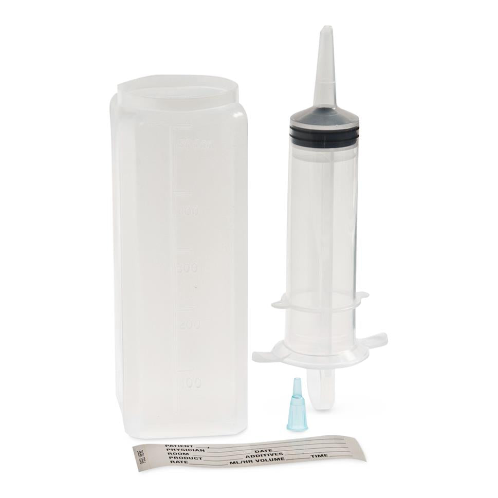 Non-Sterile Enteral Feeding Syringes for Adults & Kids - 60ml/2oz Oral Medication & Nutrition Dispenser - Perfect for Home Care, Hospitals & Tube Feeding