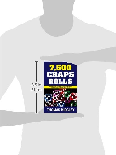 7500 Craps Rolls - Premium Casino Dice Set for Professional & Home Gambling - Perfect for Casino Nights, Poker Parties & Game Room Decor