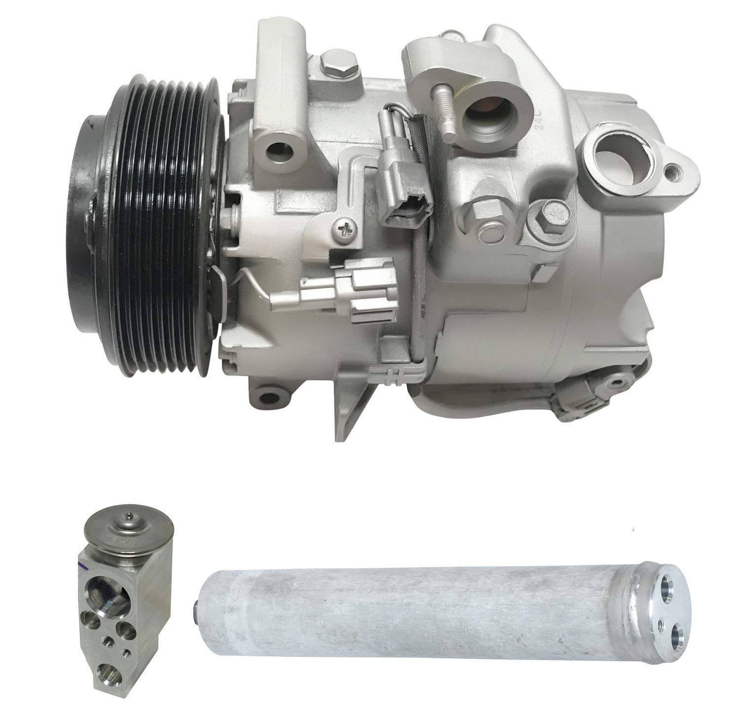 RYC Remanufactured AC Compressor Kit KT DI96 - Compatible with Multiple Car Models | Perfect for AC System Repair & Replacement | Keep Your Vehicle Cool in Summer