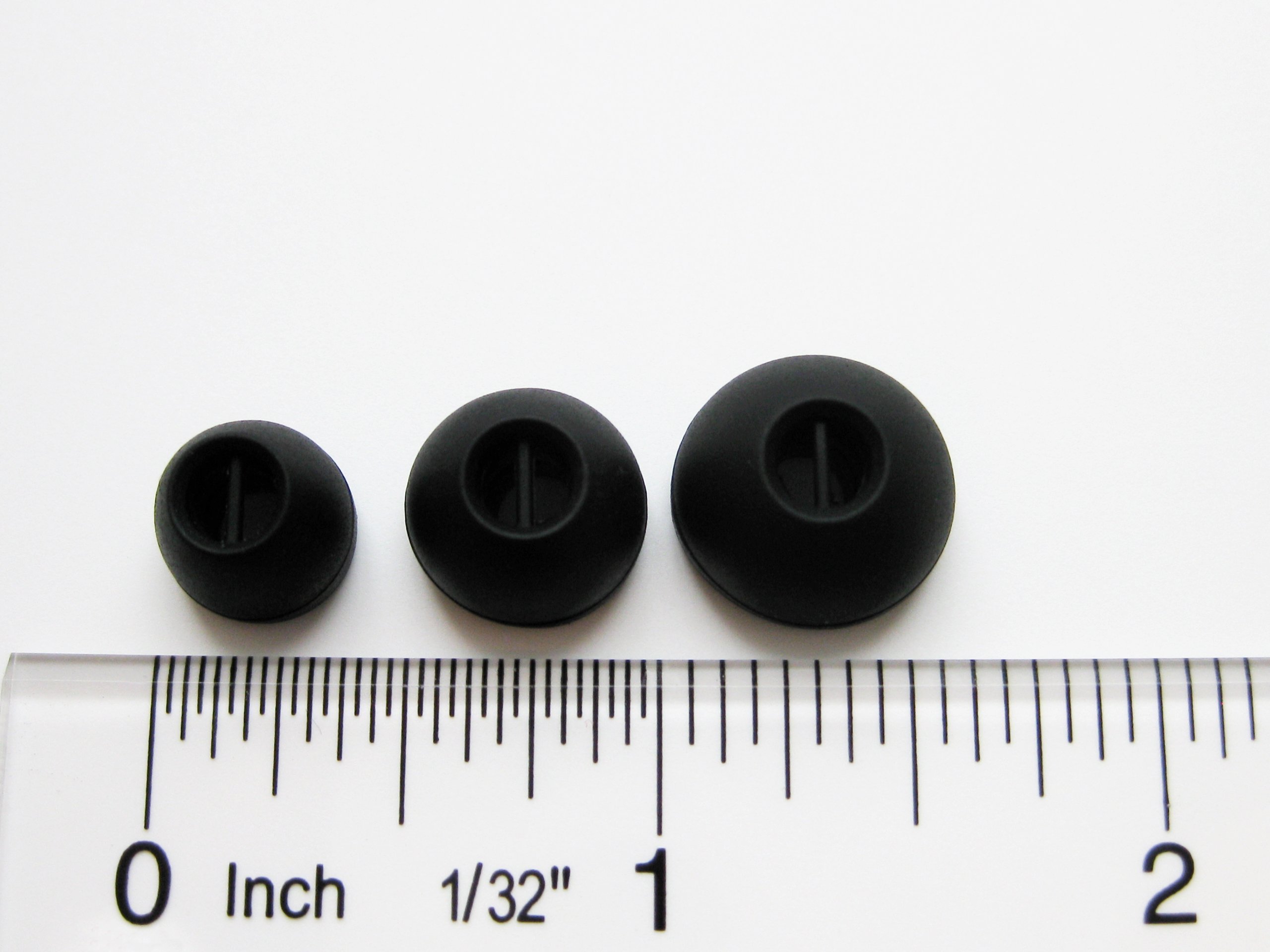 6-Pack Replacement Earbud Tips (S/M/L) Compatible with Sennheiser IE, CX, CXC, CXL, OCX & MM Series - Noise Isolation Earphone Accessories for Workouts, Commuting & Travel