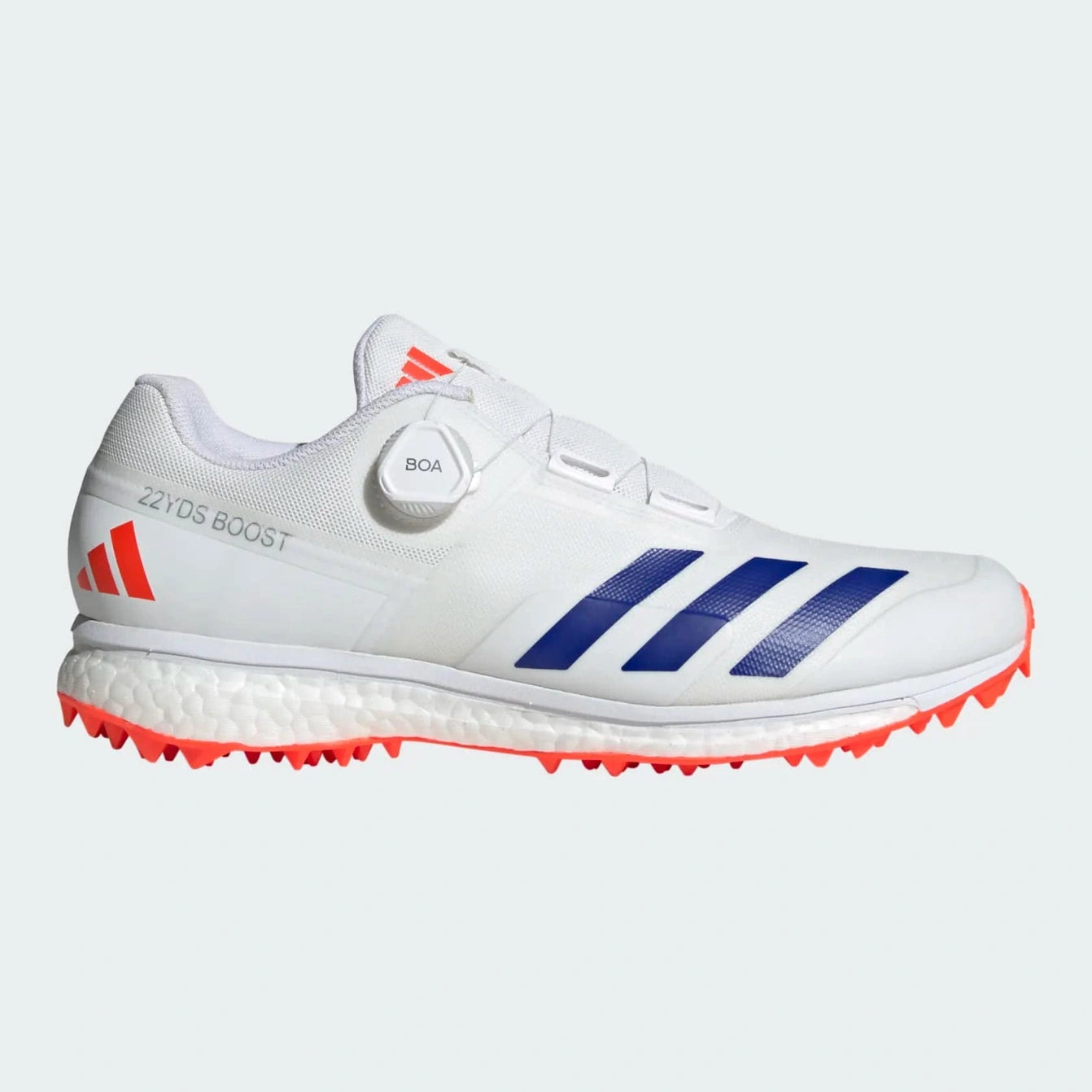 Adidas 22YDS Boost Allrounder Cricket Shoes 2024 - Lightweight Performance Cricket Footwear for Men | Perfect for Professional Matches & Training Sessions