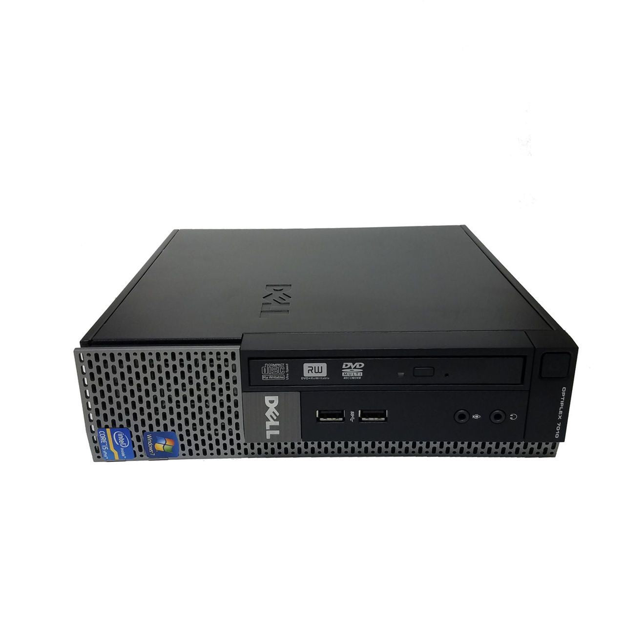 Dell OptiPlex 7010 USFF Desktop Computer - Intel Core i3-4160 3.6GHz, 8GB RAM, 128GB SSD, Windows 10 Pro | Compact Business PC for Office Work, Home Use & Small Spaces