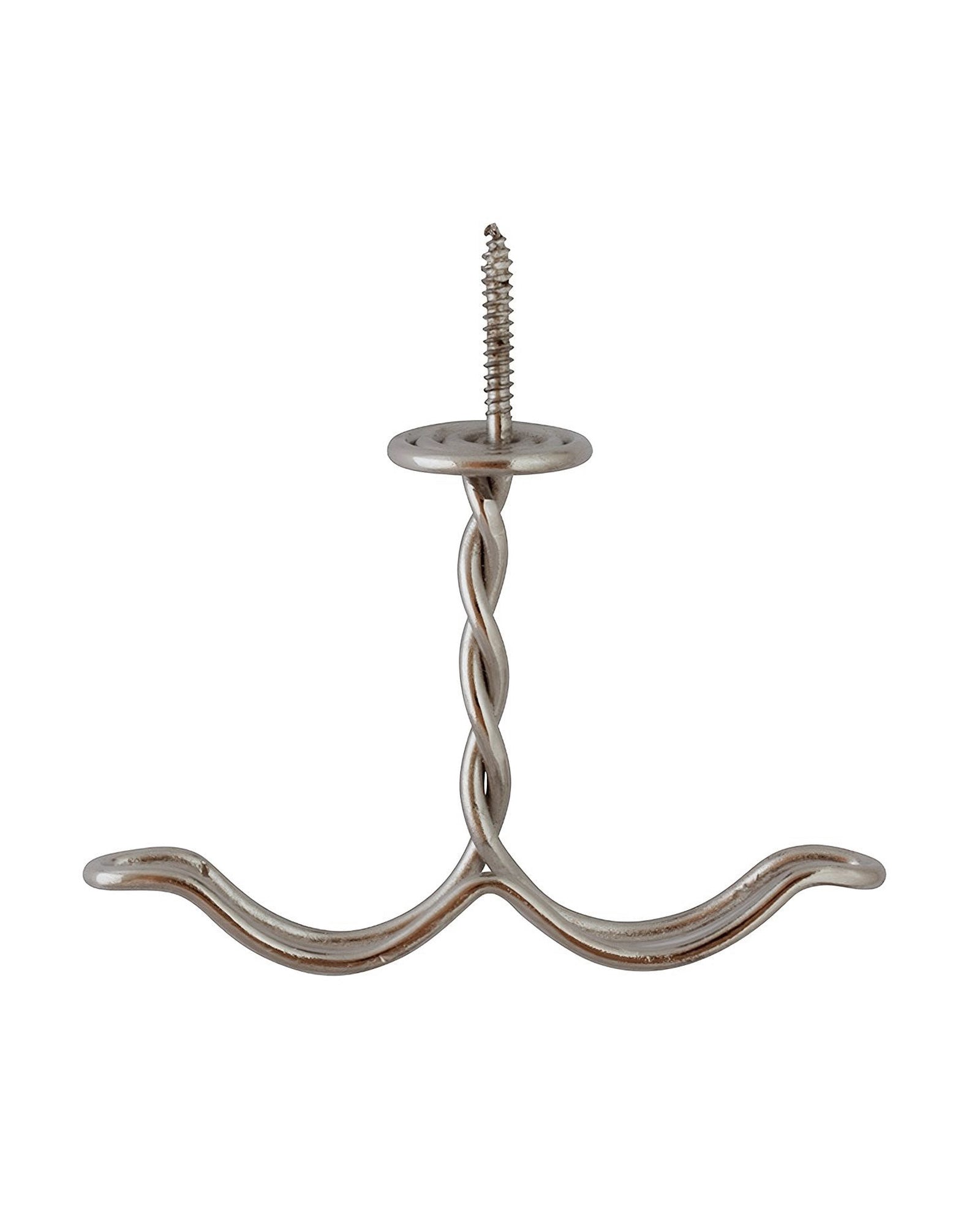 Ankarkrok Wire Hook Nickel - Heavy Duty Wall Hooks for Hanging Plants, Kitchen Utensils & Home Organization - Perfect for Bathroom, Garage and Outdoor Use