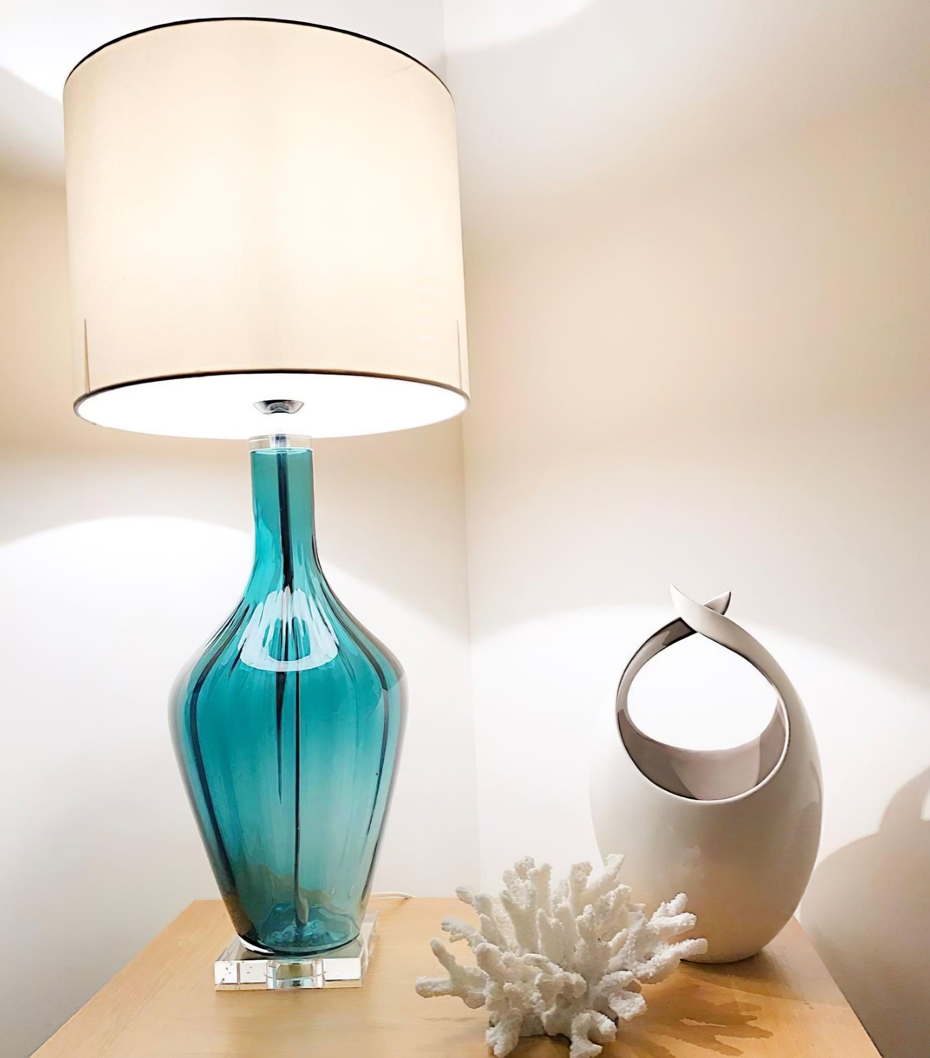 Hagano Modern Table Lamp - Adjustable LED Desk Light for Home Office, Bedroom & Living Room - Perfect for Reading, Working & Decor