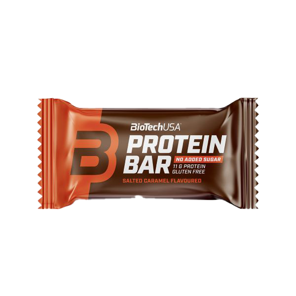 BioTechUSA Protein Bar - Salted Caramel Flavor, High Protein Snack (20 Pack, 35g Each) - Perfect for Post-Workout Recovery, On-the-Go Nutrition & Healthy Lifestyle