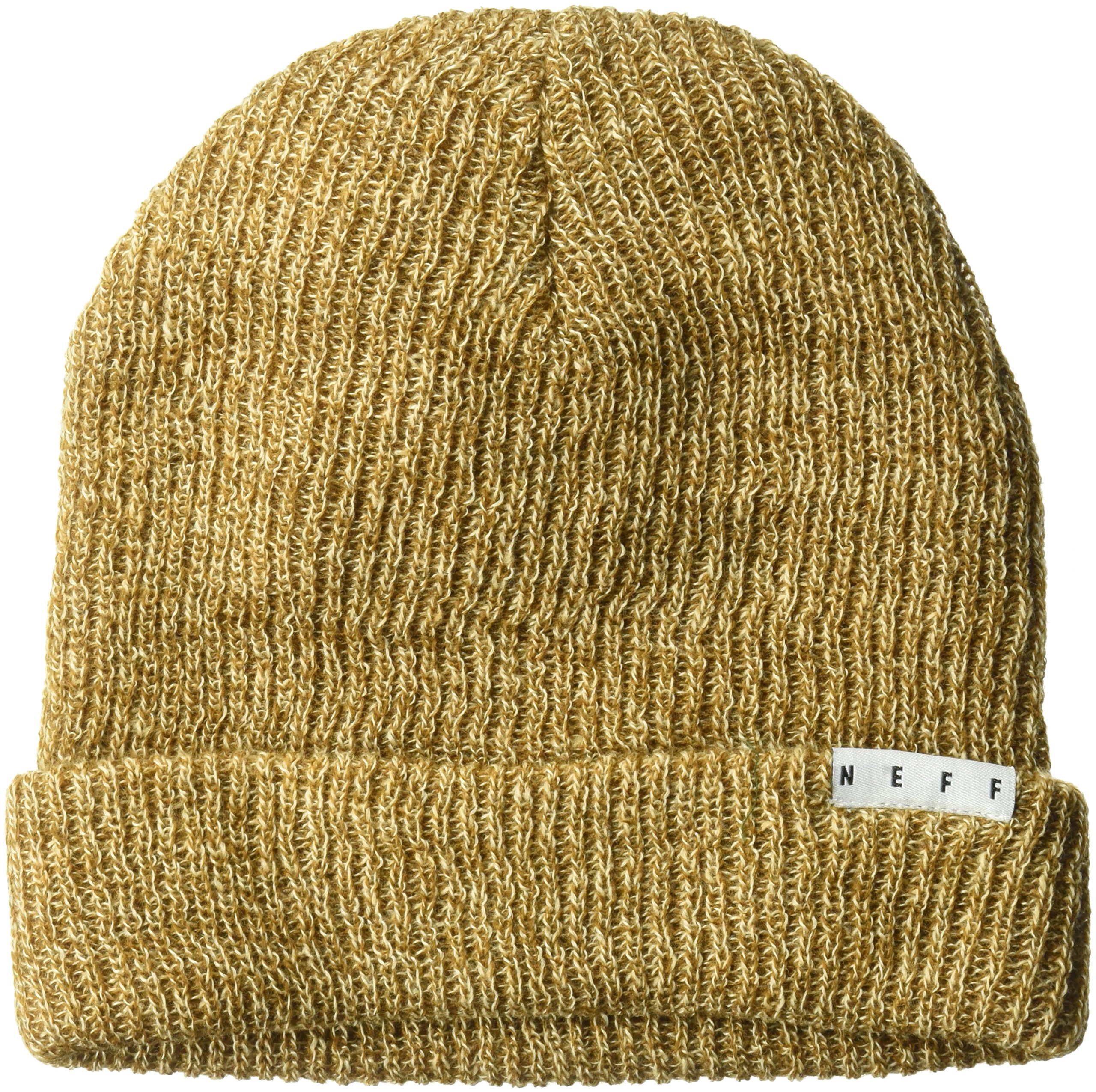Neff Heather Fold Cuffed Beanie - Unisex Soft Winter Hat for Men & Women | Warm Knit Cap for Cold Weather, Outdoor Activities & Casual Style