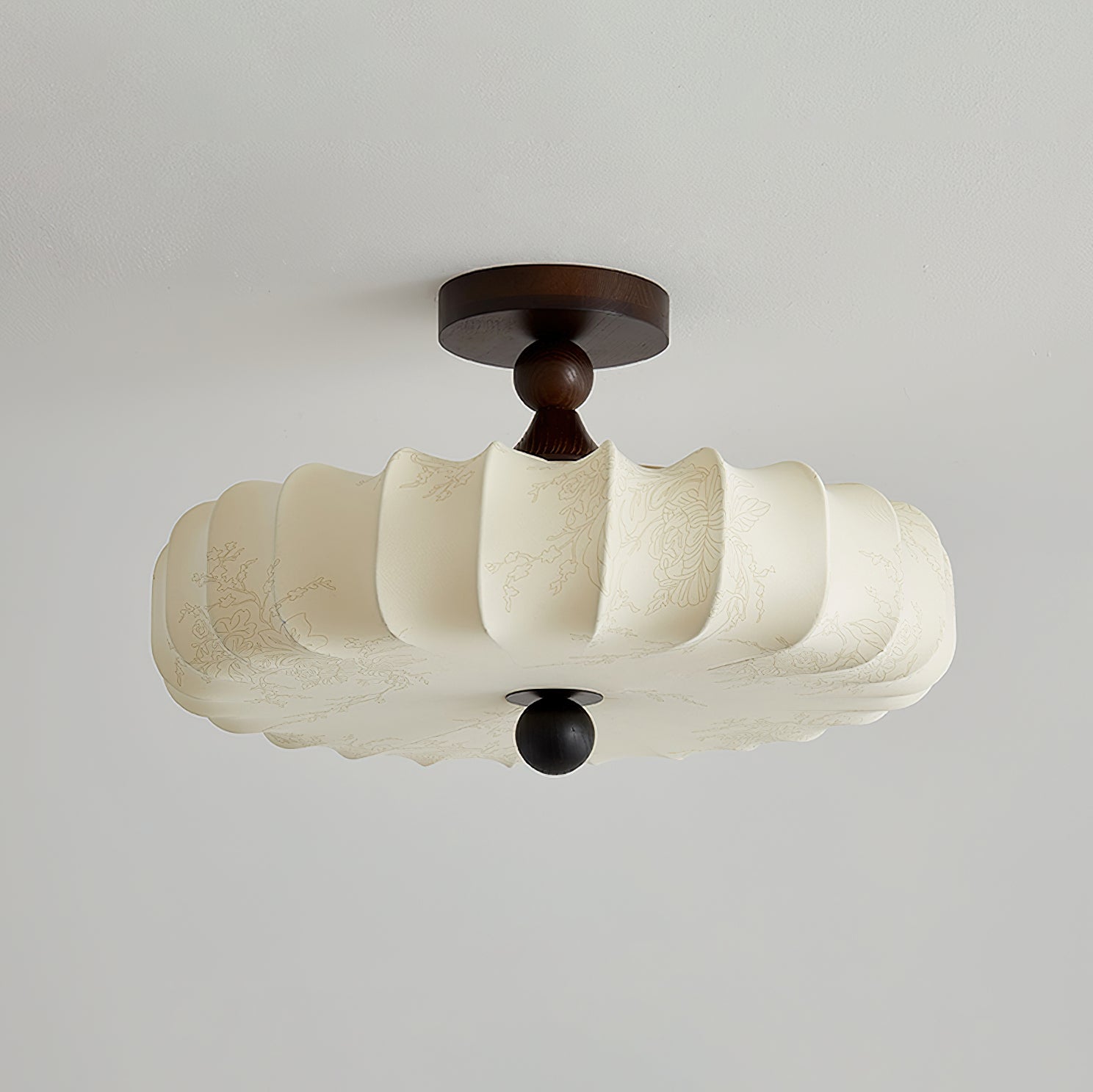 Anela Modern Ceiling Light Fixture - Energy Efficient LED Flush Mount Lighting for Bedroom, Living Room, Kitchen & Hallway - Dimmable Bright White Light (3000K-6000K) - Easy Installation Home Decor