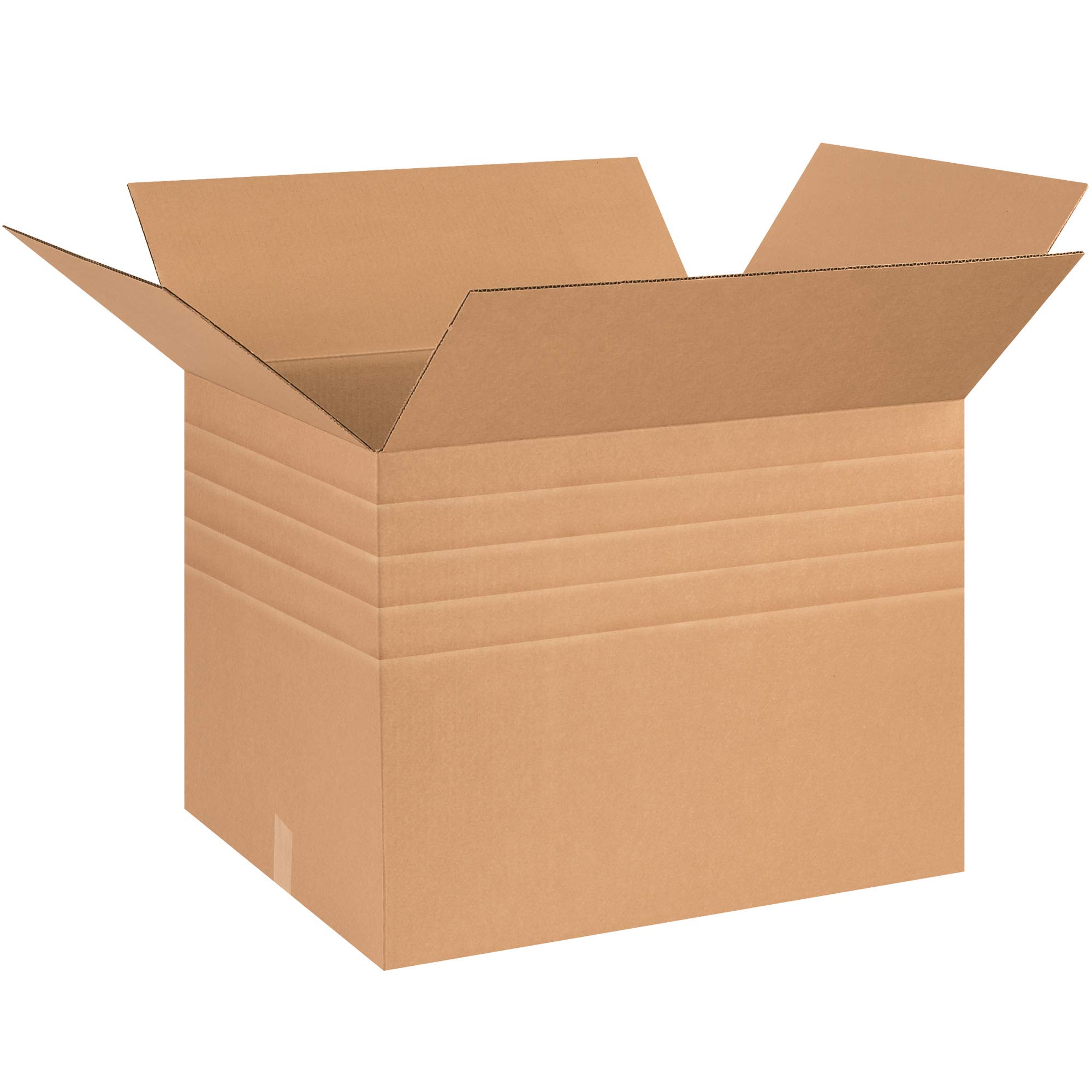 Aviditi Heavy-Duty 26x20x20 Inch Corrugated Cardboard Boxes - Multi-Depth Shipping Boxes for Moving, Packing & Storage (10-Pack, Kraft Brown) - Perfect for Home Relocation, Warehouse Organization & Ecommerce Shipping