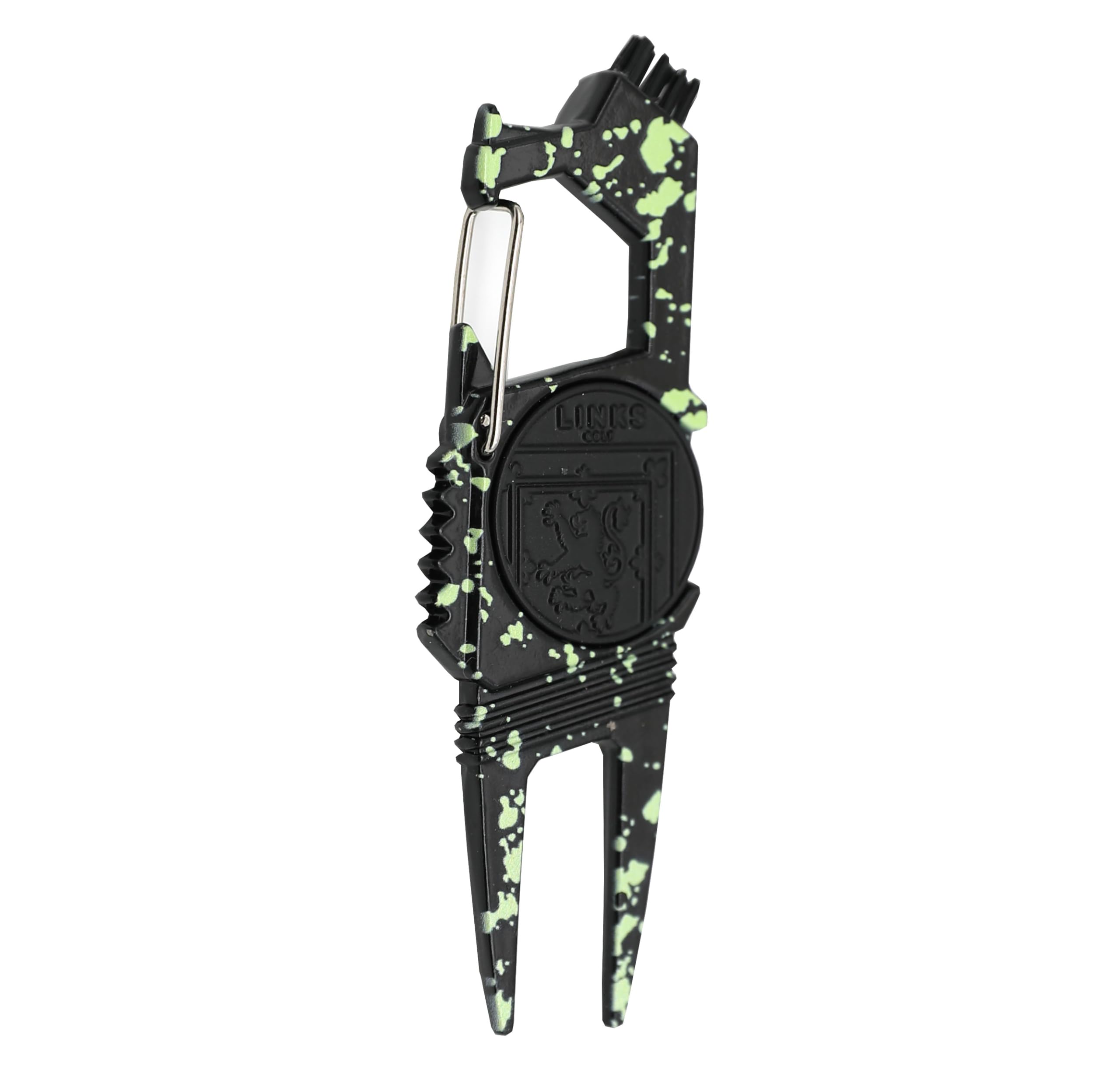 7-in-1 Golf Divot Repair Tool with Ball Marker - Lightweight Compact Multi-Function Golf Accessory for Greens - Perfect for Golf Course, Practice & Tournament Use