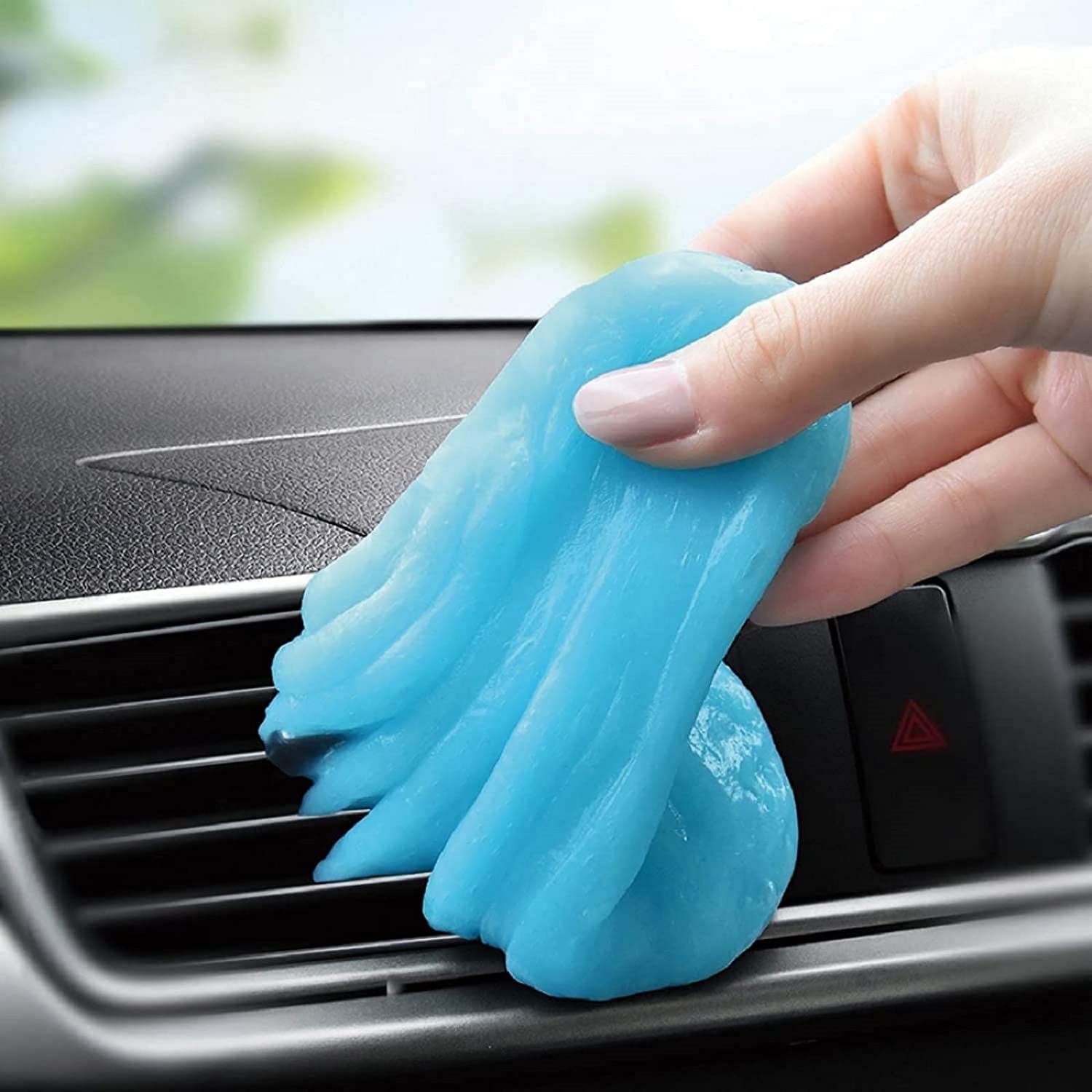 Premium Car Cleaning Gel Putty - Auto Detailing Tools for Car Vents, Keyboard & Interior Dust Removal - Reusable Slime Mud for Deep Cleaning Cars, Electronics & Hard-to-Reach Areas (1 Pack) - Perfect for Car Detailing, Home & Office Cleaning