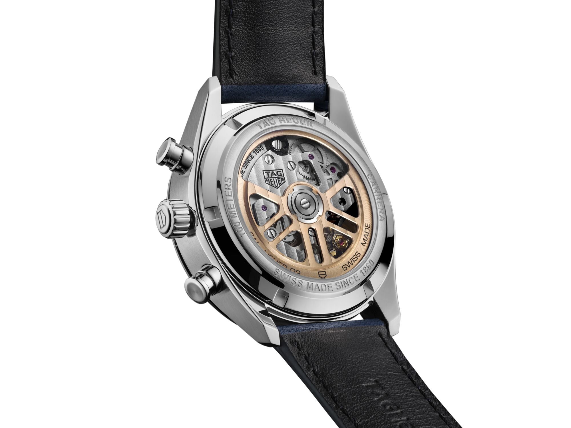 Carrera Chronograph Calibre Heuer 02 Automatic Men's Watch 42mm Stainless Steel CBN201D.FC6543 - Luxury Swiss Timepiece for Business, Formal & Special Occasions