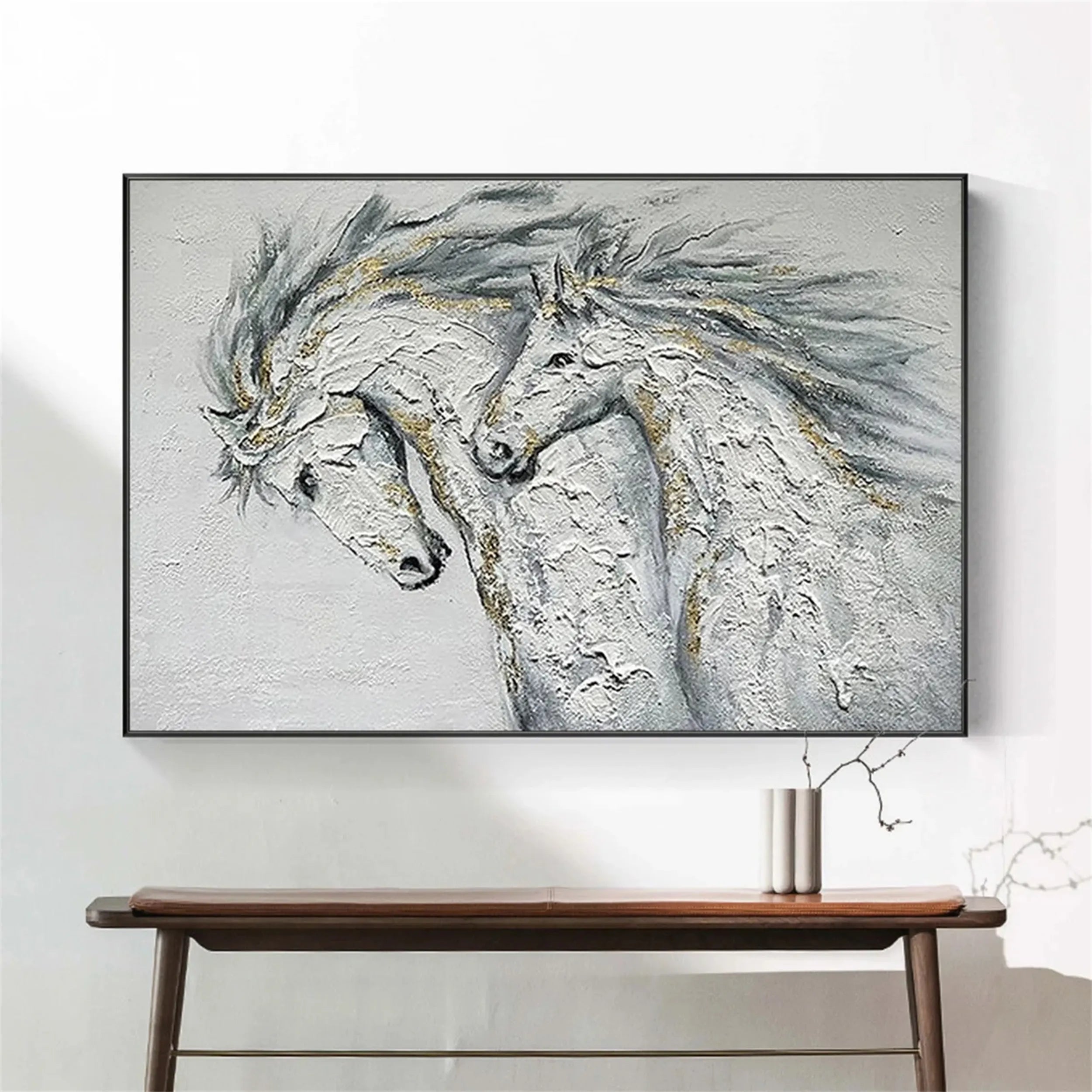 Animal Art Painting #AP047 - Handmade Canvas Wall Decor for Living Room, Bedroom & Office - Unique Wildlife Artwork for Home & Gifts