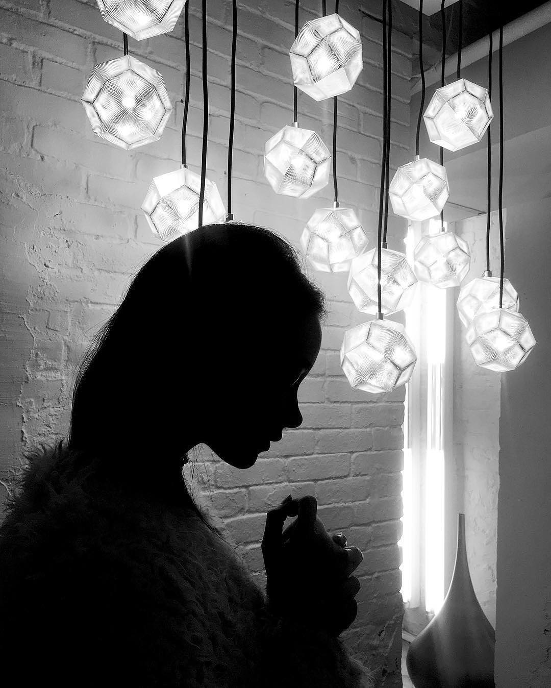 Modern Etch Pendant Light - Handcrafted Glass Shade with Adjustable Hanging Cord - Perfect for Kitchen Island, Dining Room & Bedroom Lighting Decor