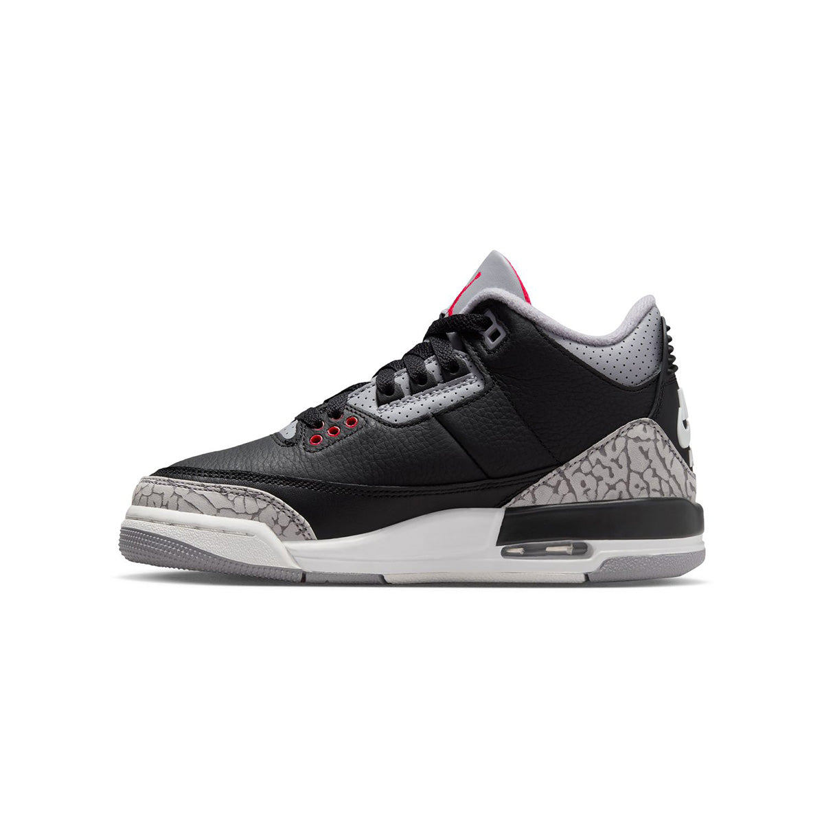 Air Jordan 3 Retro 'Black Cement' Kids Basketball Shoes - Stylish Sneakers for Boys & Girls - Perfect for School, Sports, and Casual Wear