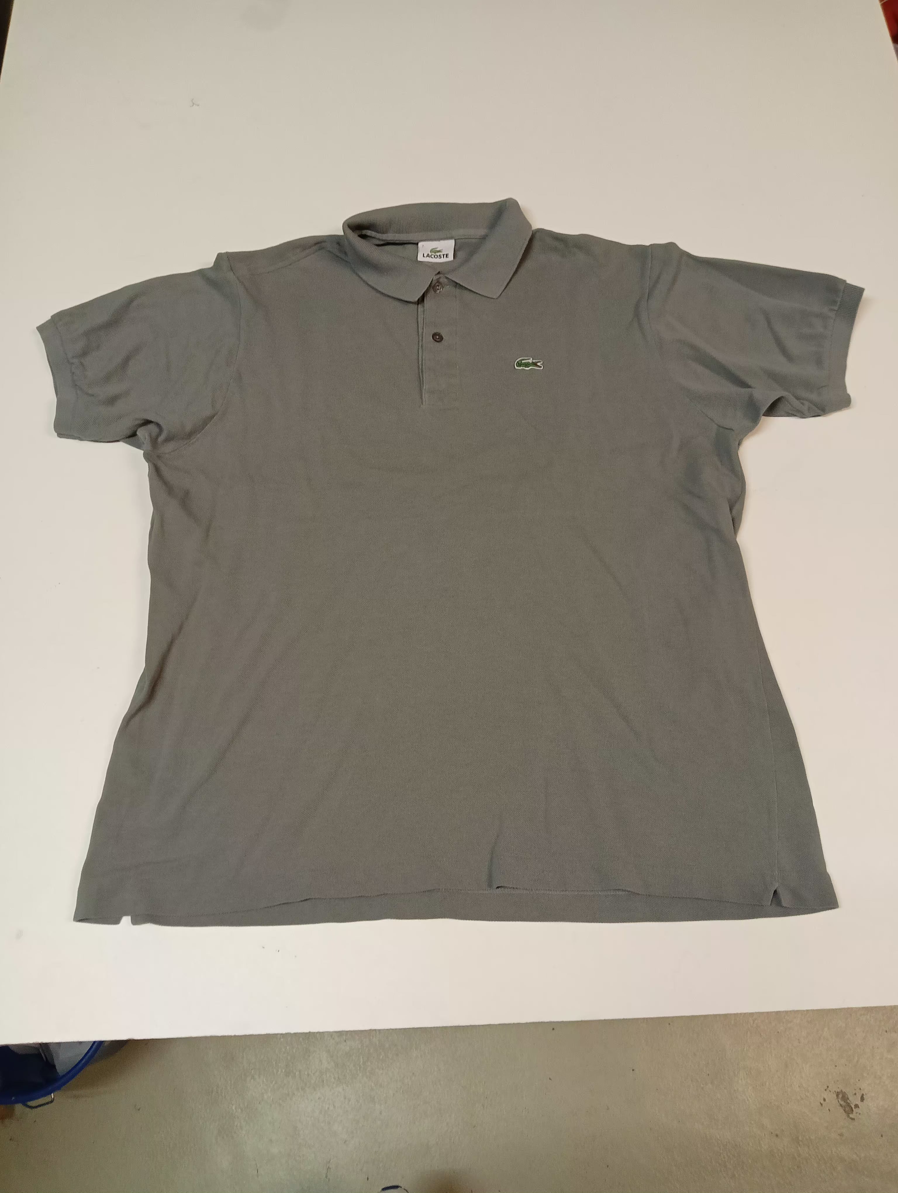 Lacoste Vintage Polo Shirt for Men - Classic Cotton Short Sleeve Casual Shirt - XXL Size 1715 - Perfect for Golf, Tennis & Summer Outfits