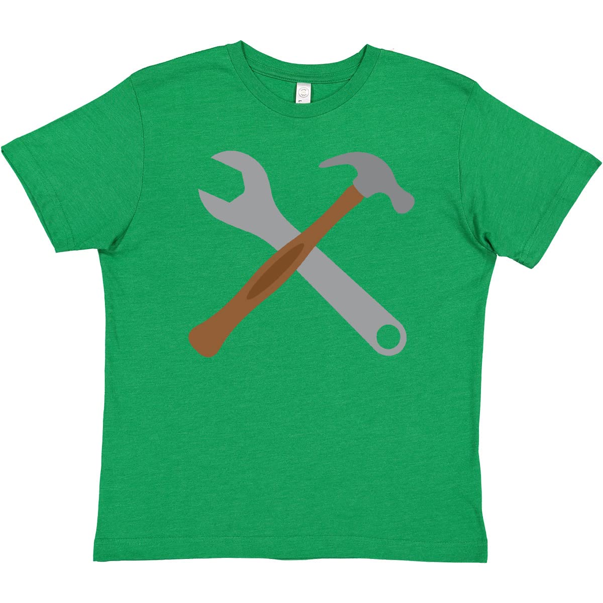 Inktastic Future Carpenter Tools Hammer Wrench Youth T-Shirt - Fun Construction Theme Graphic Tee for Kids & Toddlers - Perfect for DIY Projects, Pretend Play & Construction Birthday Parties