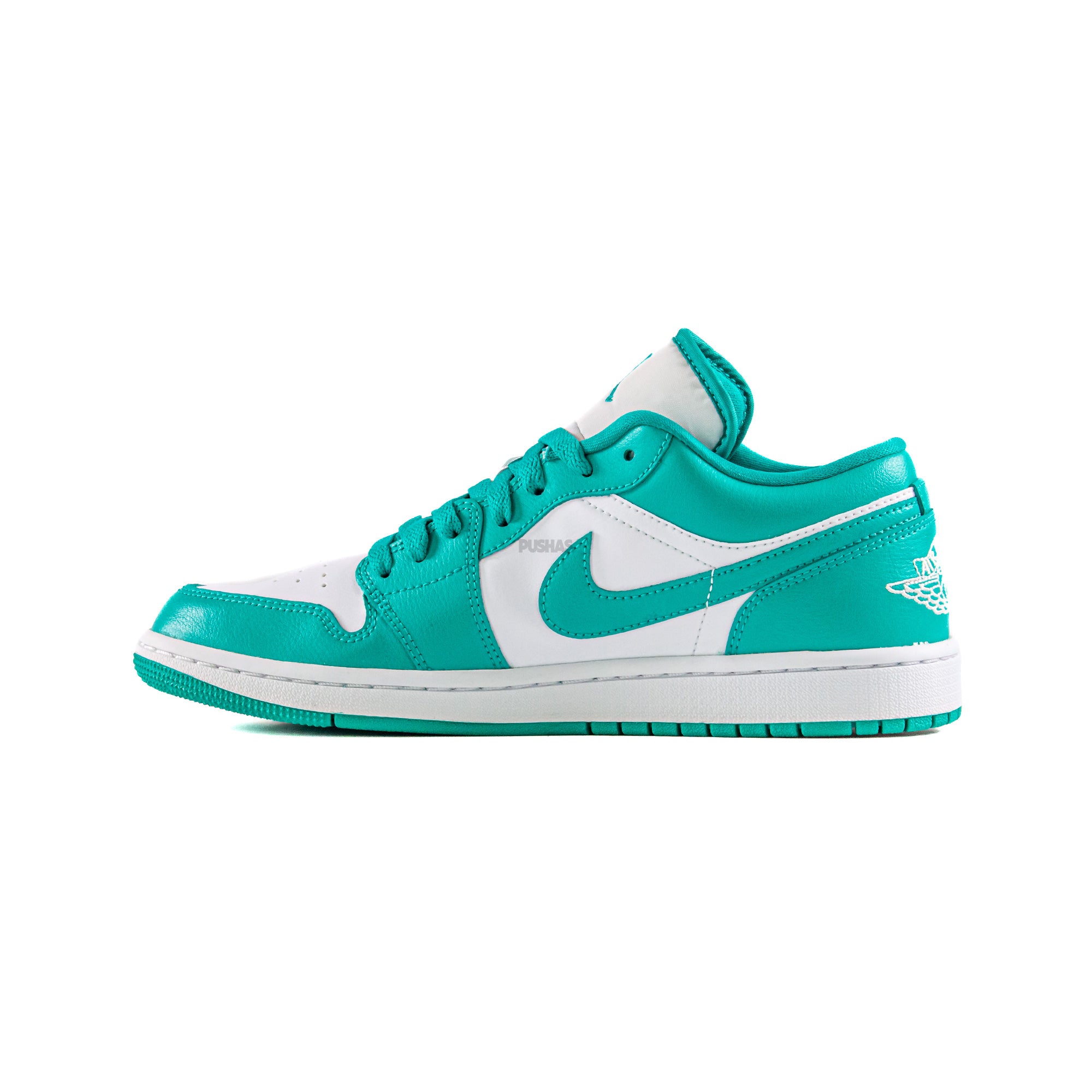 Air Jordan 1 Low 'New Emerald' Women's Sneakers (2022) - Comfortable Casual & Athletic Shoes for Running, Gym, and Streetwear Fashion