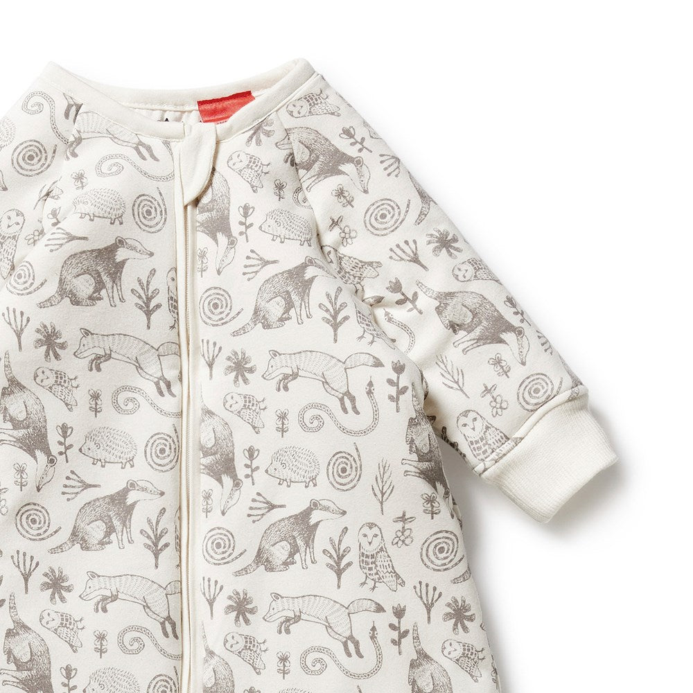 Organic Cotton Long Sleeve Sleeping Bag for Babies - 3.5 TOG Warm & Breathable - Perfect for Nursery, Travel & Outdoor Adventures