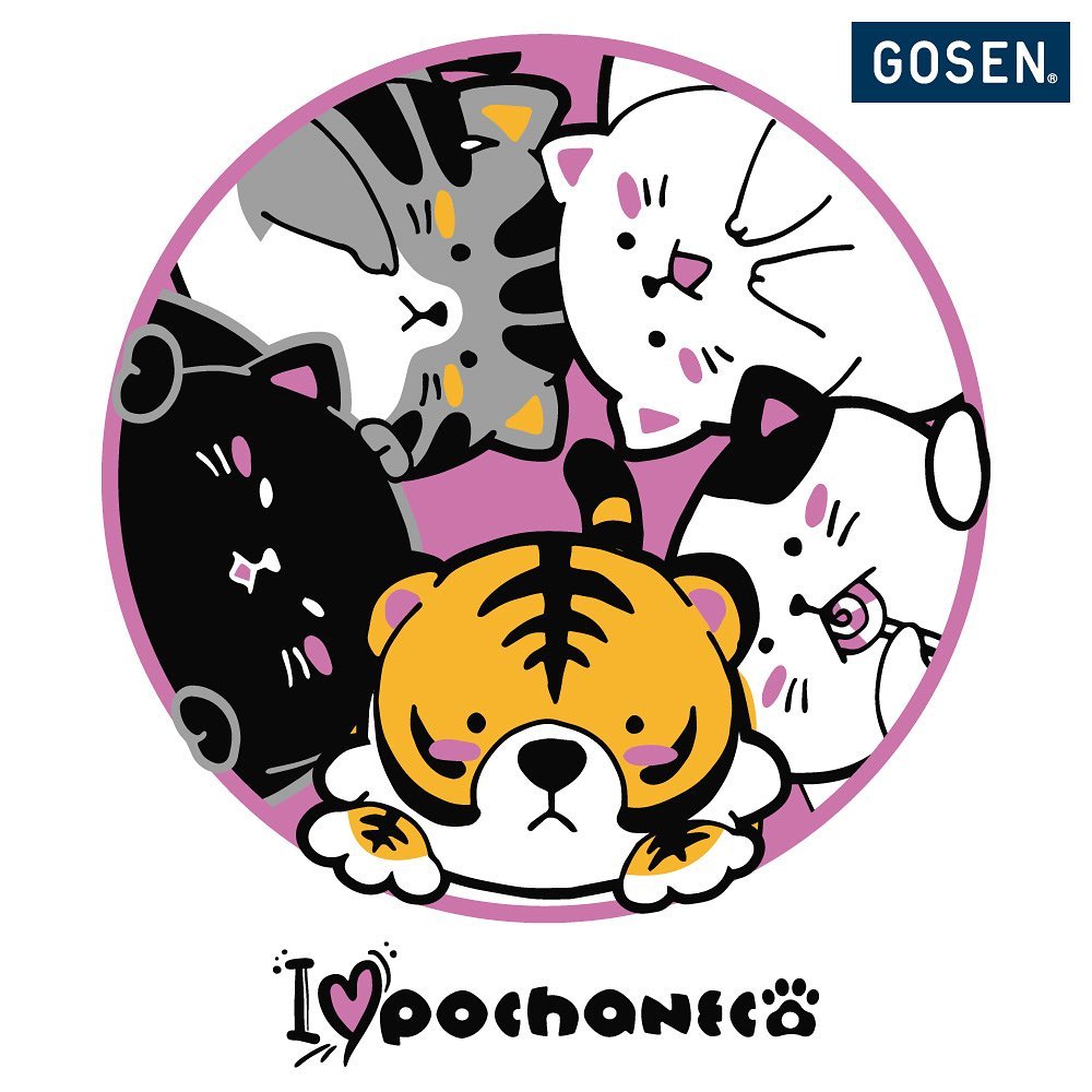 Gosen Ryzonic 58 10m Badminton String - Pochaneco Limited Edition (3 Colors) | High-Performance Badminton Racket String for Professional Players | Perfect for Tournaments & Training Sessions