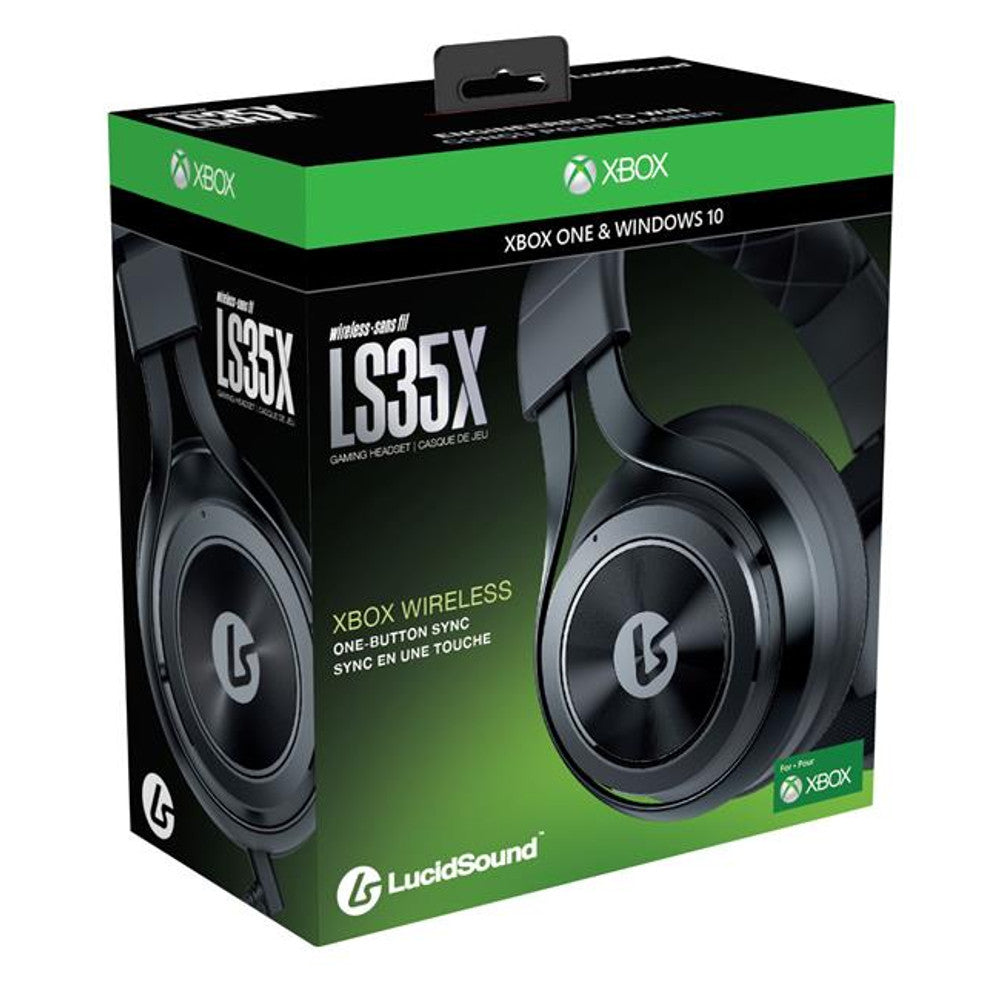 LucidSound LS35X Wireless Gaming Headset with Surround Sound - Compatible with Xbox One, PC - Immersive Audio for Gaming, Movies & Music