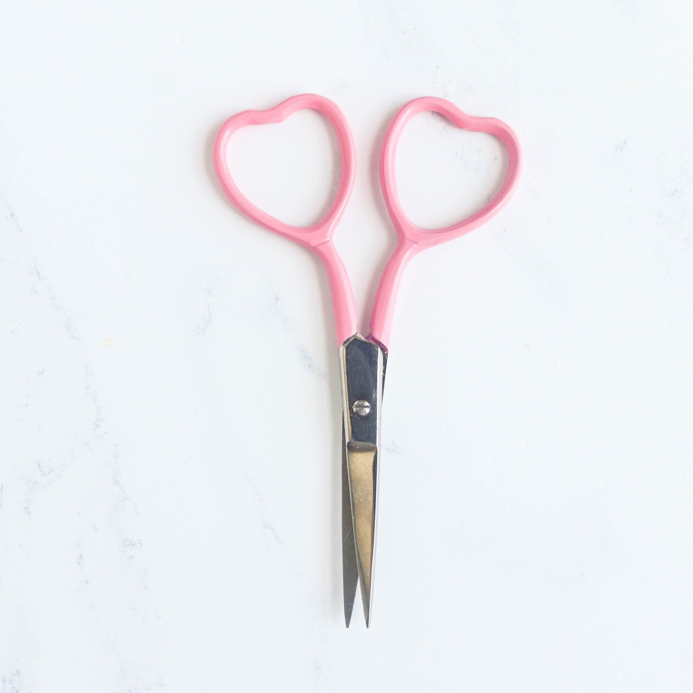 Heart Embroidery Scissors - Sharp Precision Sewing Scissors for Needlework, Quilting & Crafting | Perfect for DIY Projects, Fabric Cutting & Hand Embroidery