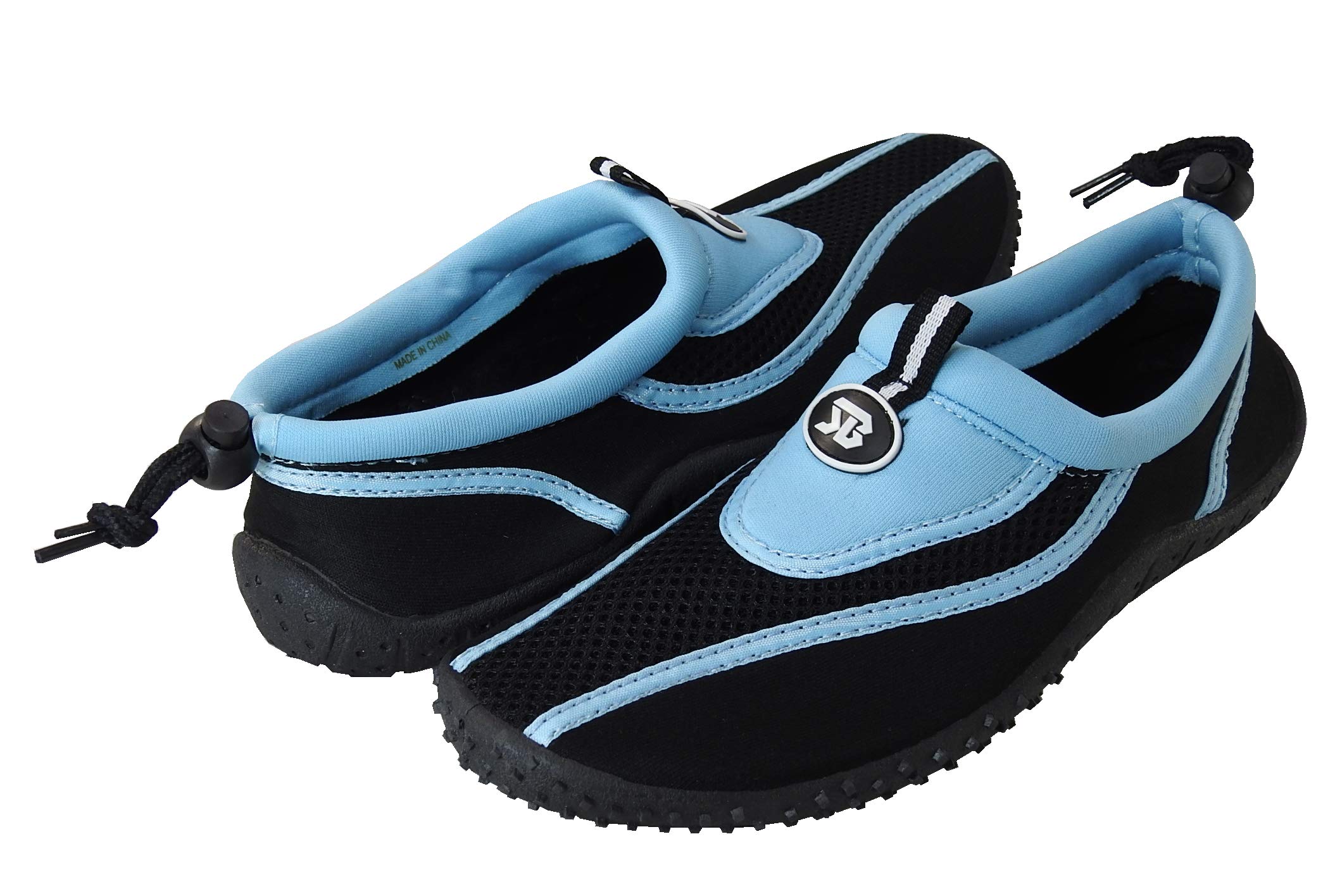 Sunville Women's Quick-Dry Slip-On Water Shoes for Beach, Pool, Yoga & Aqua Socks - Lightweight Comfortable Swim Shoes for Walking, Travel & Water Sports
