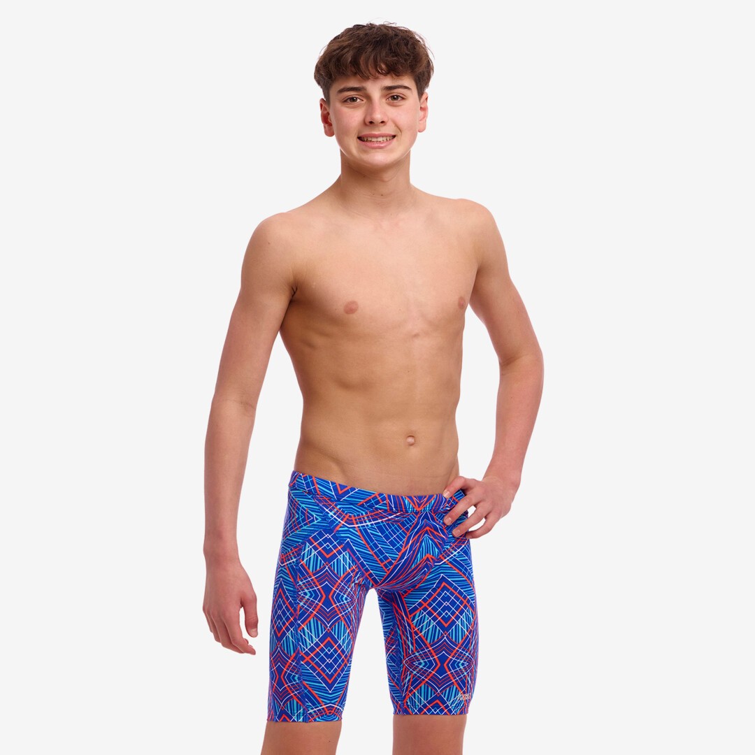 Boys' Swim Training Jammers - High Performance Swimwear for Competitive Swimmers & Water Sports | Perfect for Swim Practice, Lap Swimming & Triathlon Training