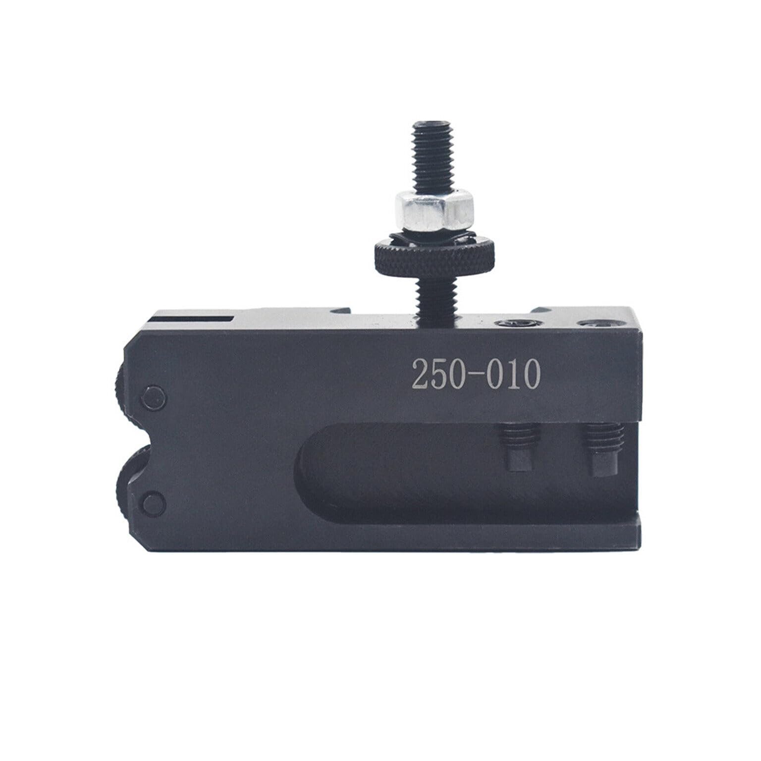 OXA 250-010 Knurling and Turning Tool Holder - Wedge Type Quick Change Tool Post for Mini Lathes (Up to 8 Inch) - Compatible with Metal Turning Tools | Perfect for DIY Projects, Metalworking, and Small Lathe Operations