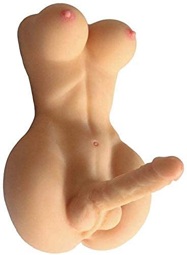 Realistic Human Torso Sex Doll - Lifelike Masturbation Dildo & Anal Love Doll for Men & Women (Flesh Color) | Perfect for Solo Play, Couples Fantasy & Discreet Adult Pleasure