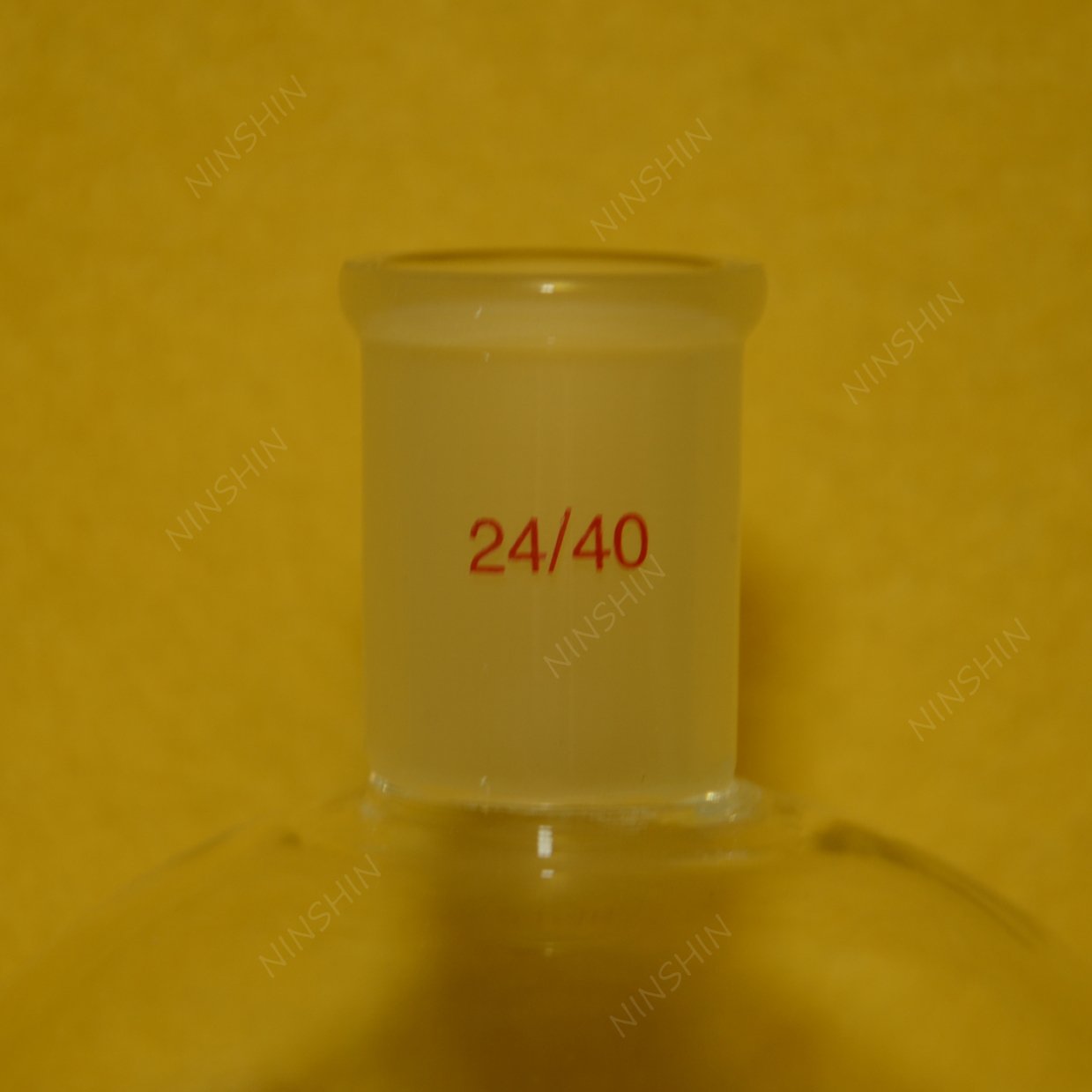 24/40 1000ml Pear Shape Separatory Funnel with PTFE Stopcock - Premium Lab Glassware for Chemical Extraction & Liquid Separation in Laboratories