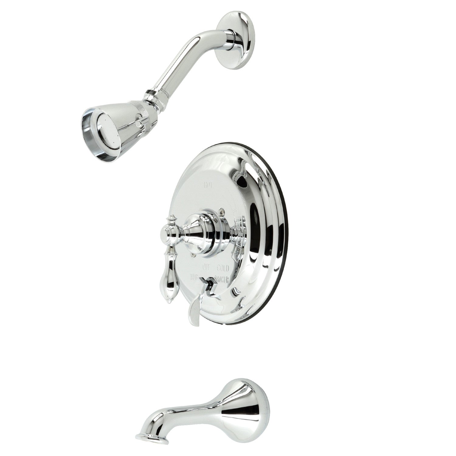 American Classic KB36310ACL Single Handle Pressure Balanced Tub and Shower Faucet in Polished Chrome - Perfect for Bathroom Renovation and Modern Home Upgrade
