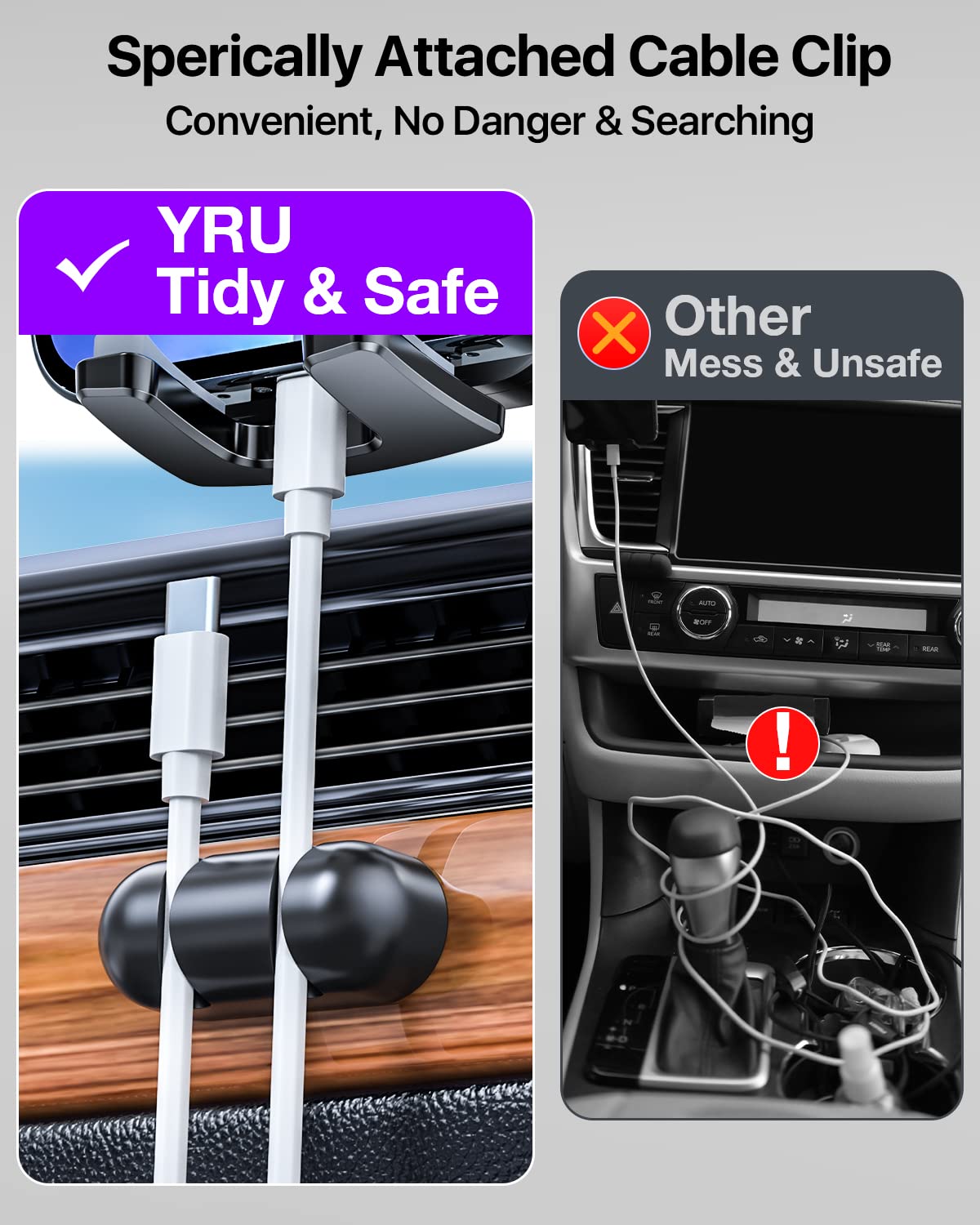 2025 Upgraded 80LB+ Strong Suction Car Phone Holder Mount - Bumpy Road Stable Dashboard & Vent Windshield Phone Stand for iPhone 16/15/14/13 Pro Max & Samsung - Purple - Perfect for Trucks, Road Trips & Daily Commutes